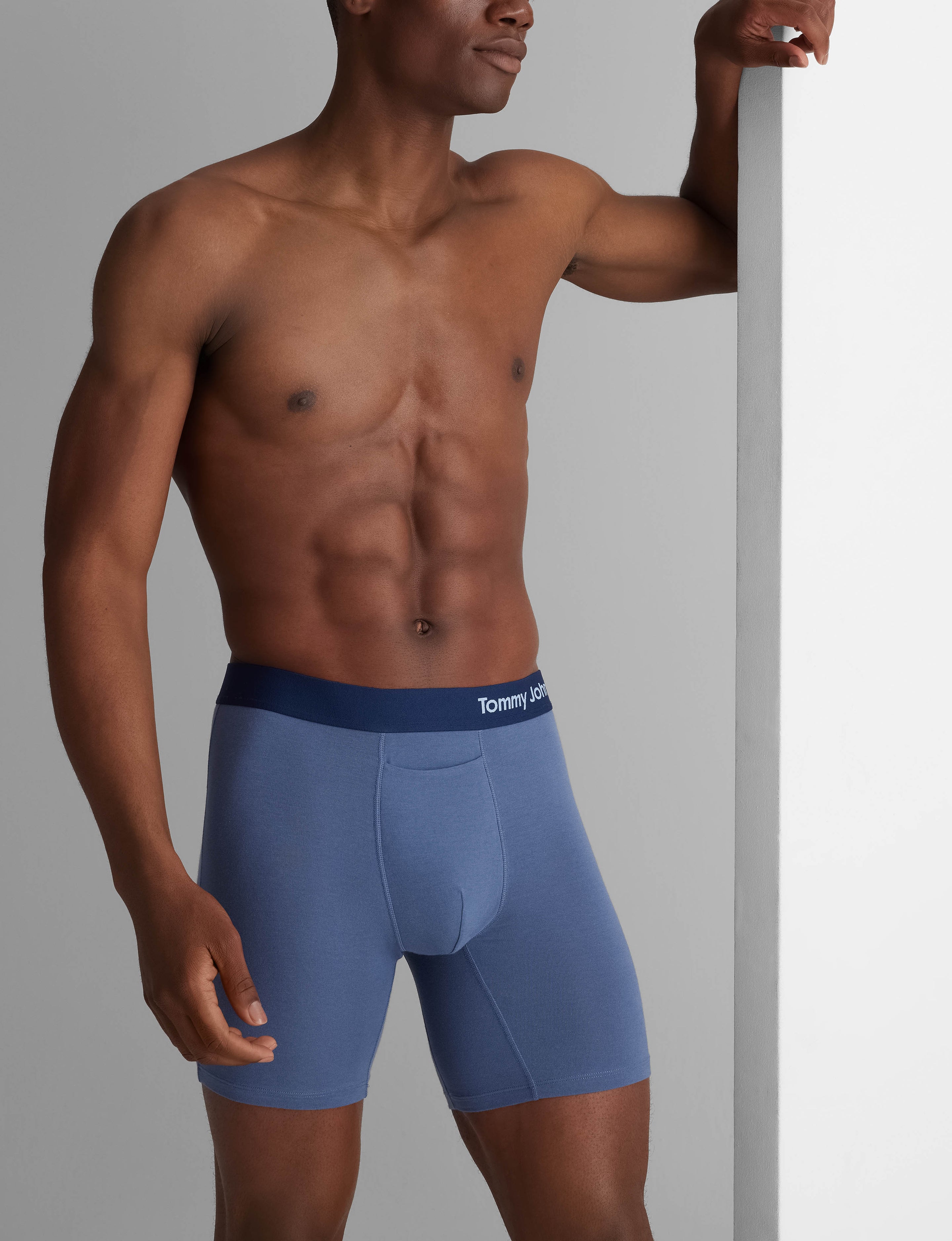 Cool Cotton Mid-Length Boxer Brief 6"