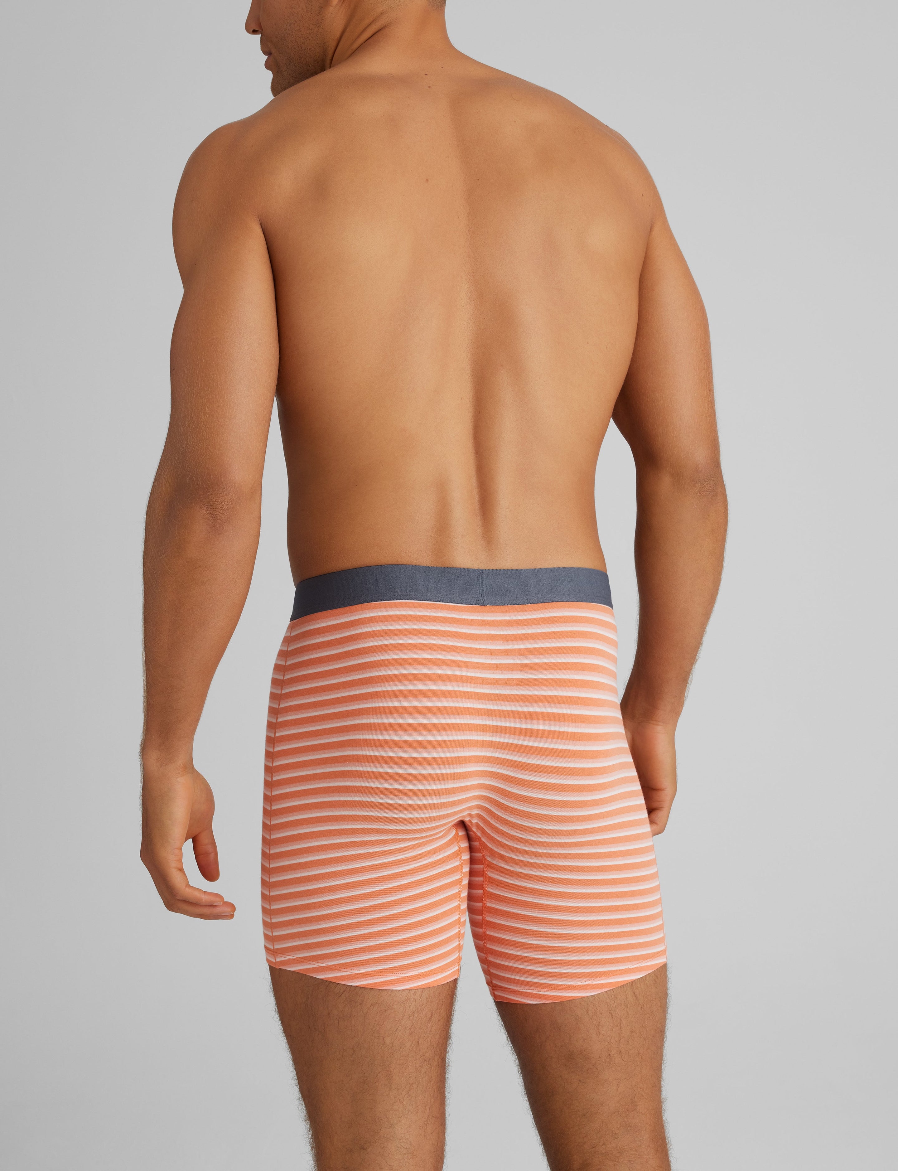 Cool Cotton Mid-Length Boxer Brief 6"