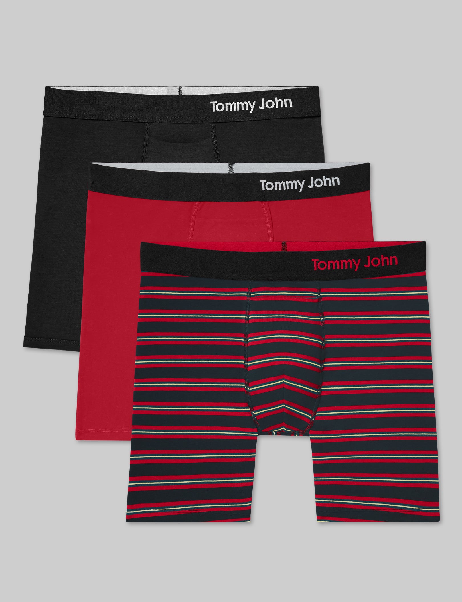 Cool Cotton Mid-Length Boxer Brief 6" (3-Pack)