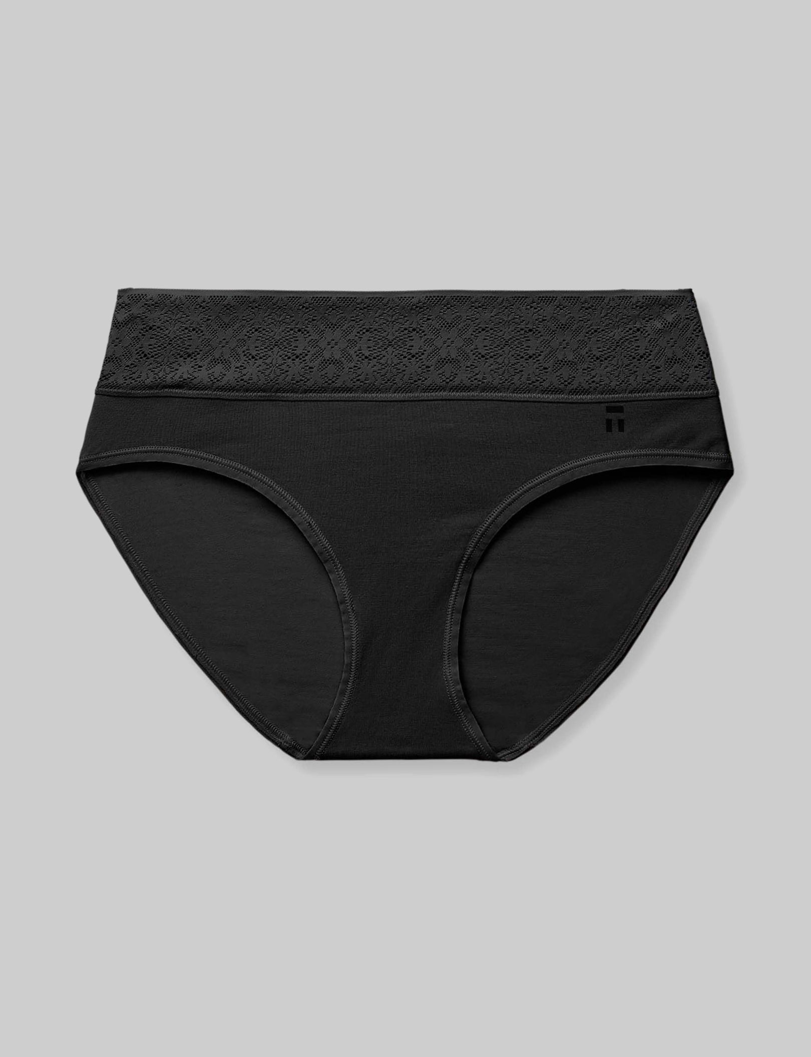 Women's Cool Cotton Brief, Lace Waist