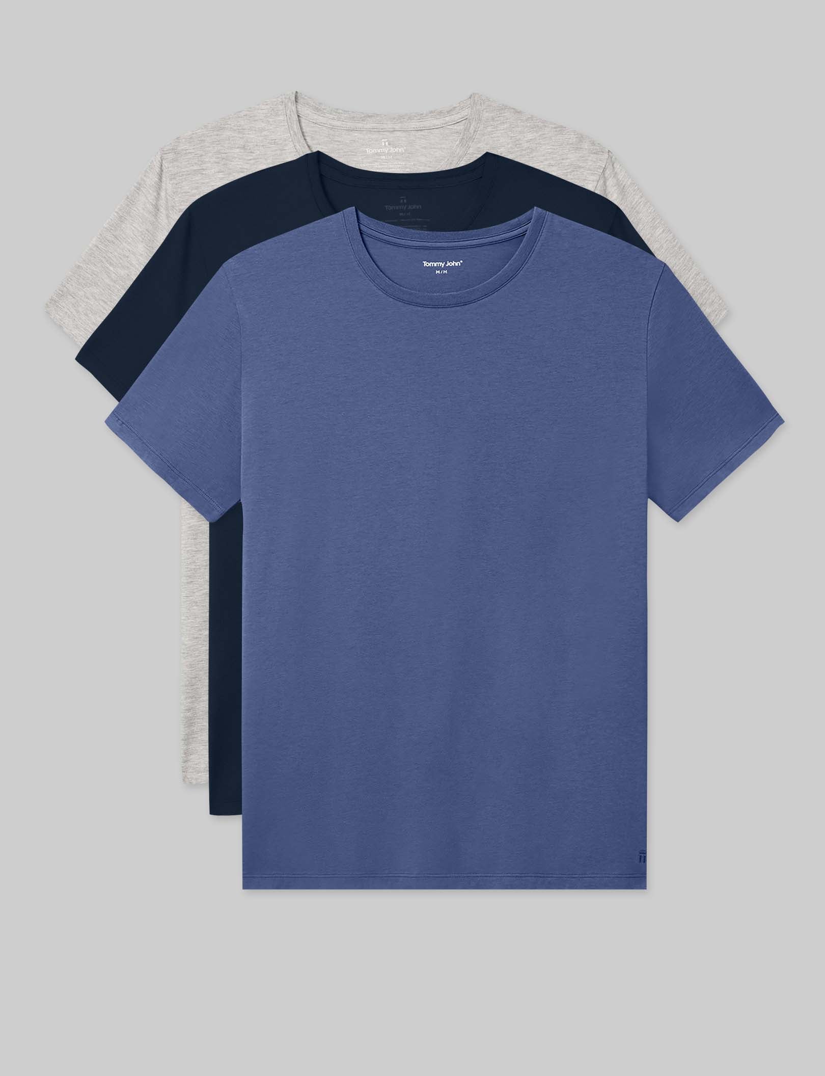 Second Skin Crew Neck Tee (3-Pack)