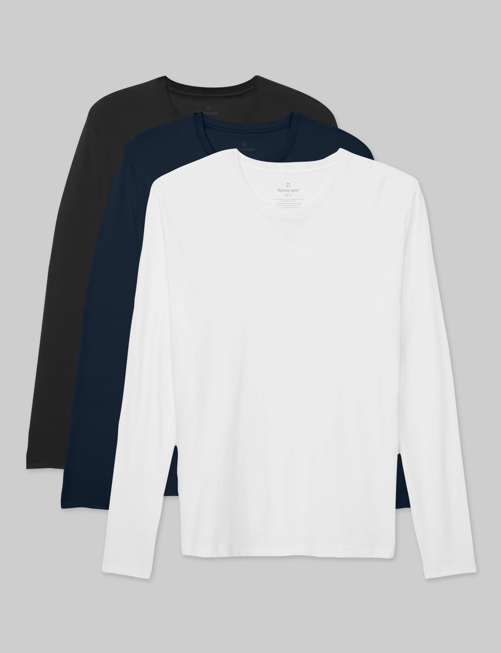 Second Skin Long Sleeve Tee (3-Pack)