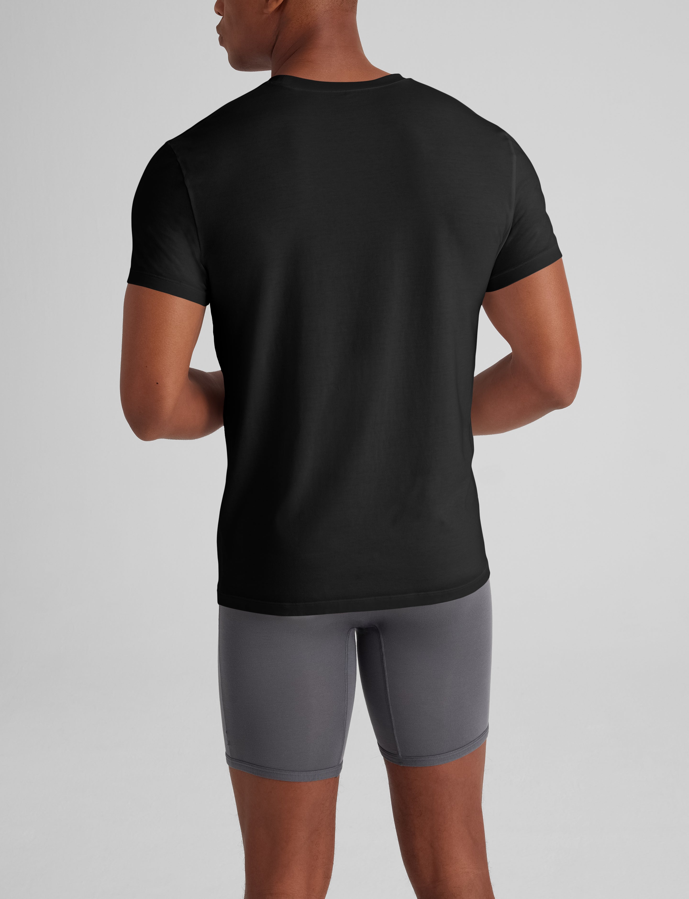 Second Skin Crew Neck Modern Fit Undershirt (6-Pack)