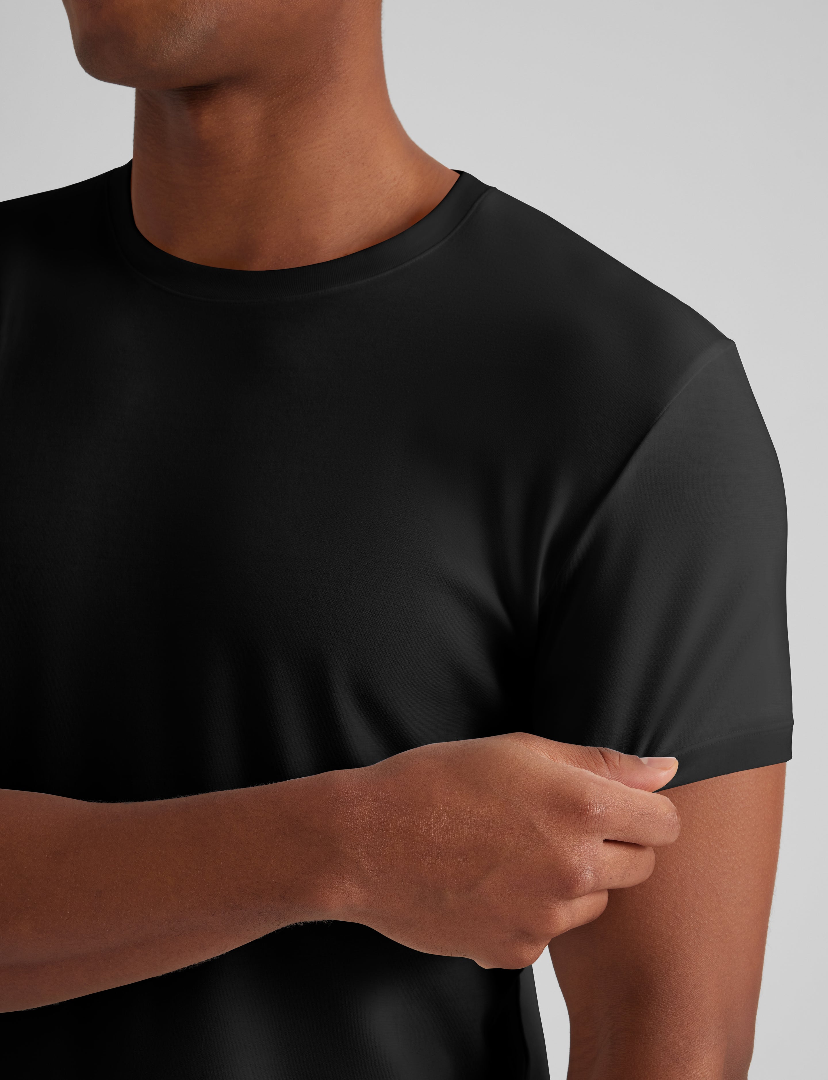 Second Skin Crew Neck Modern Fit Undershirt