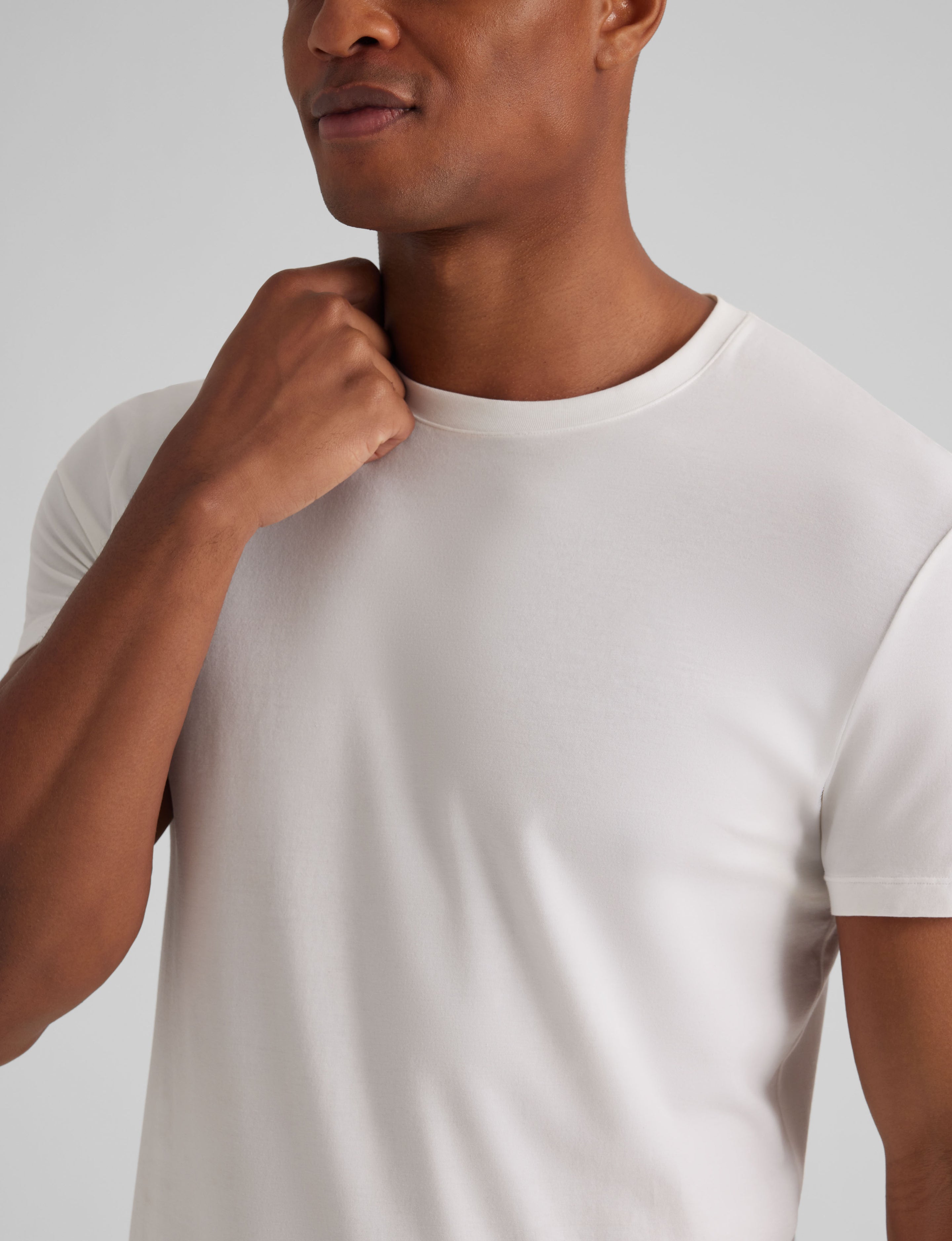 Second Skin Crew Neck Modern Fit Undershirt