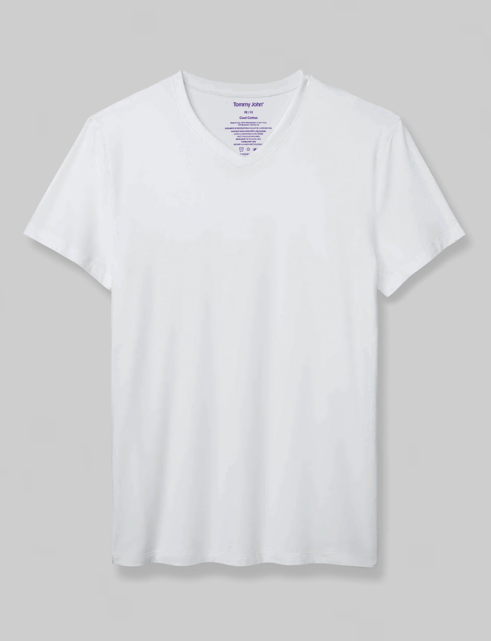 Cool Cotton High V-Neck Modern Fit Undershirt