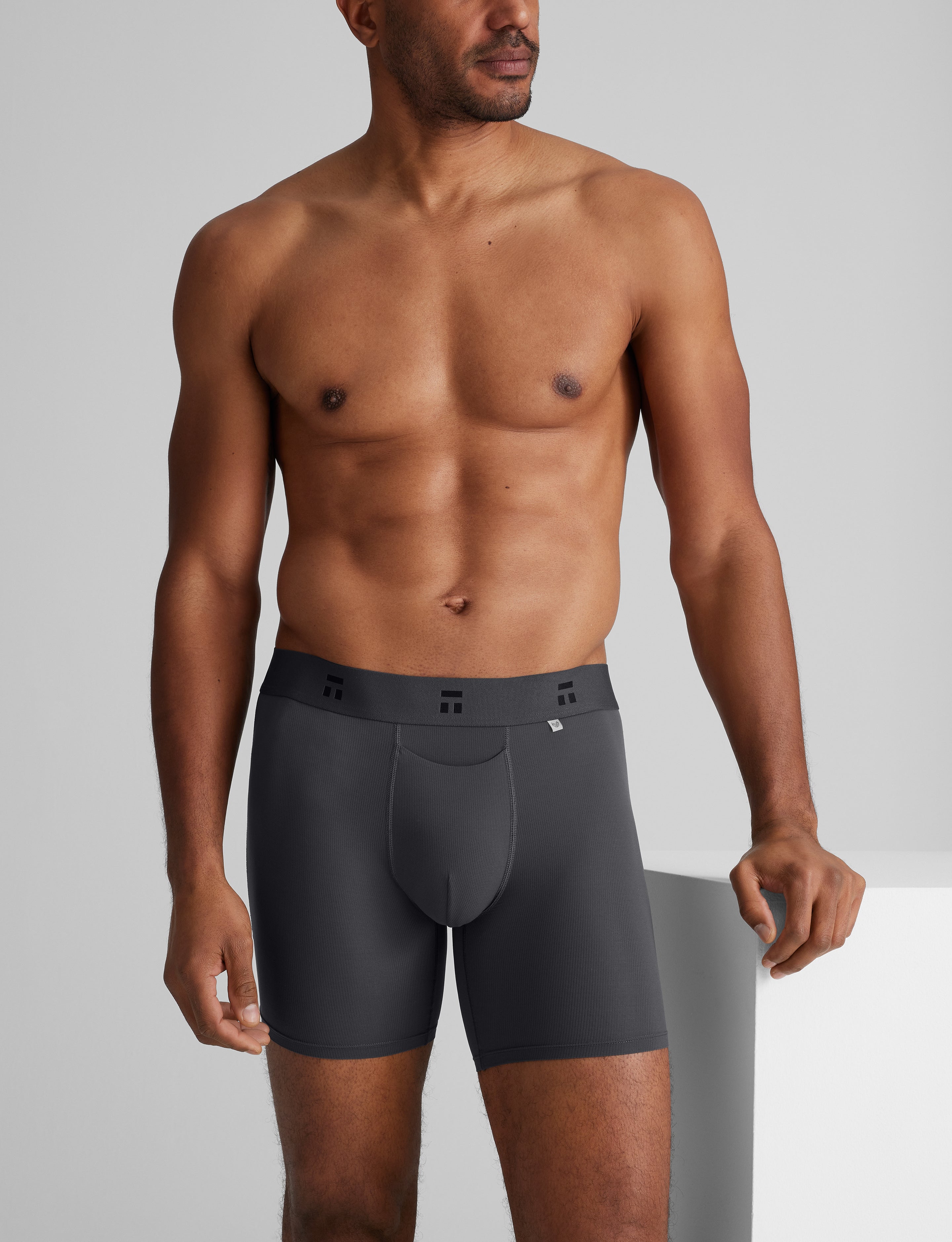 Air Mid-Length Boxer Brief 6" (3-Pack)