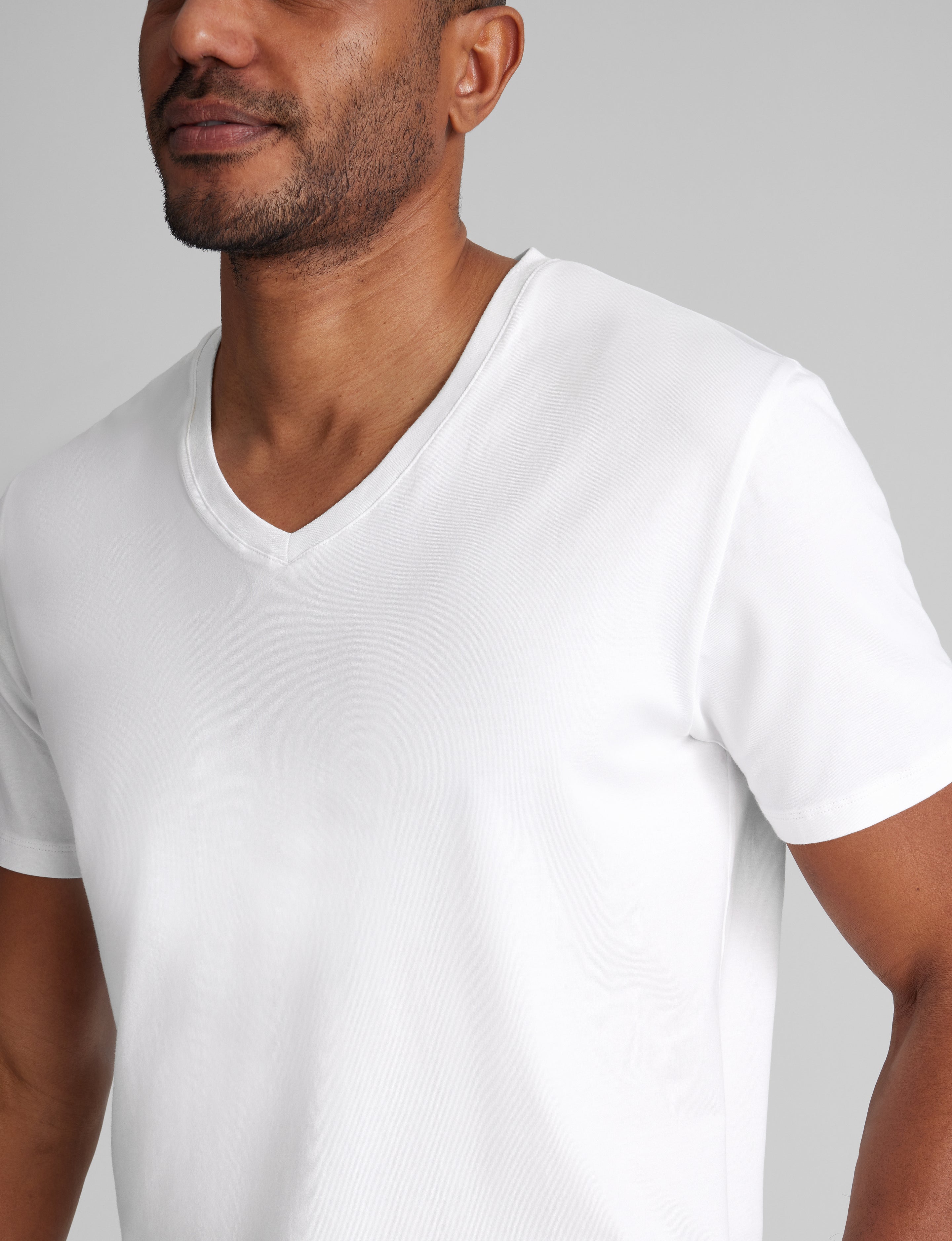 Second Skin V-Neck Tee (3-Pack)