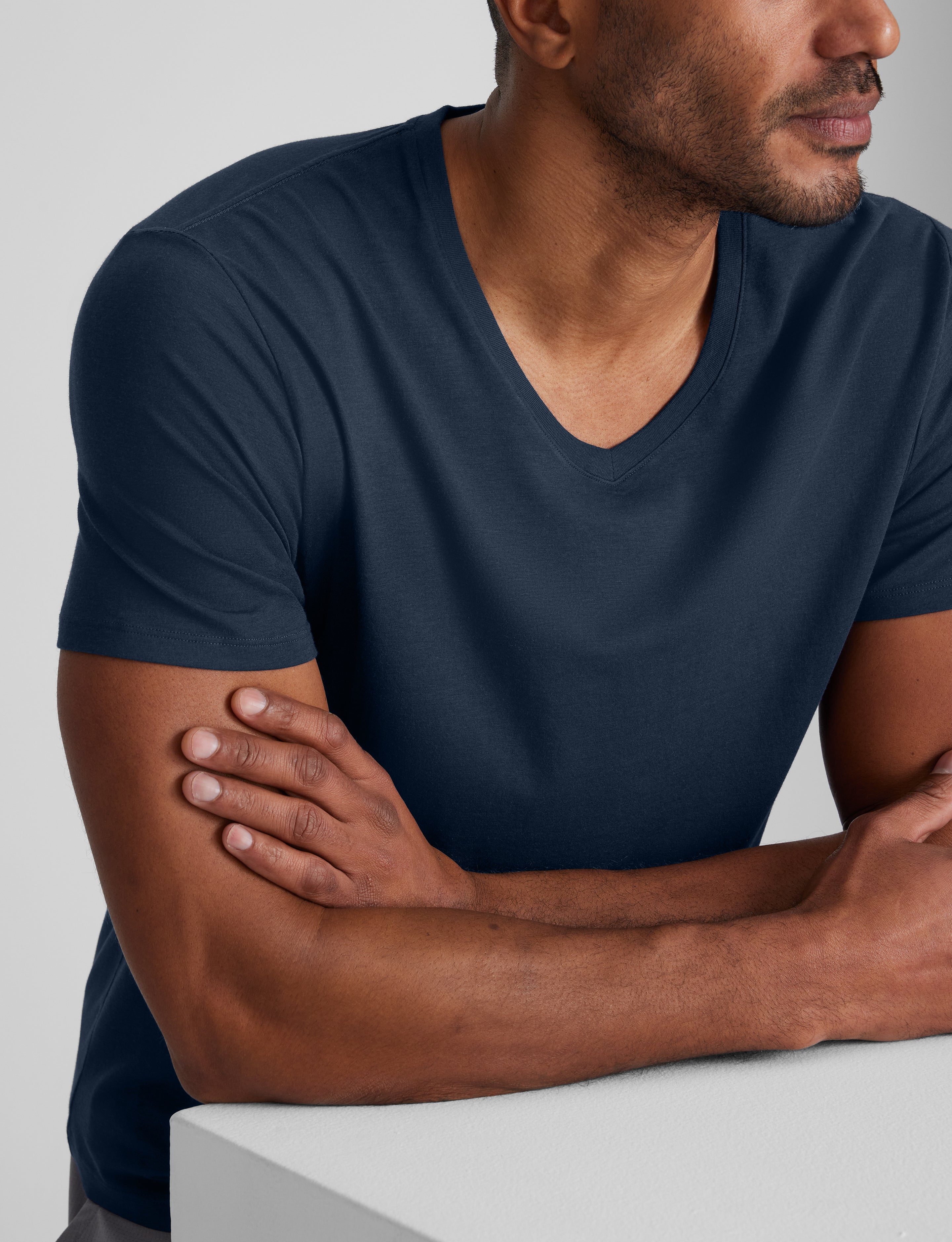 Second Skin V-Neck Tee