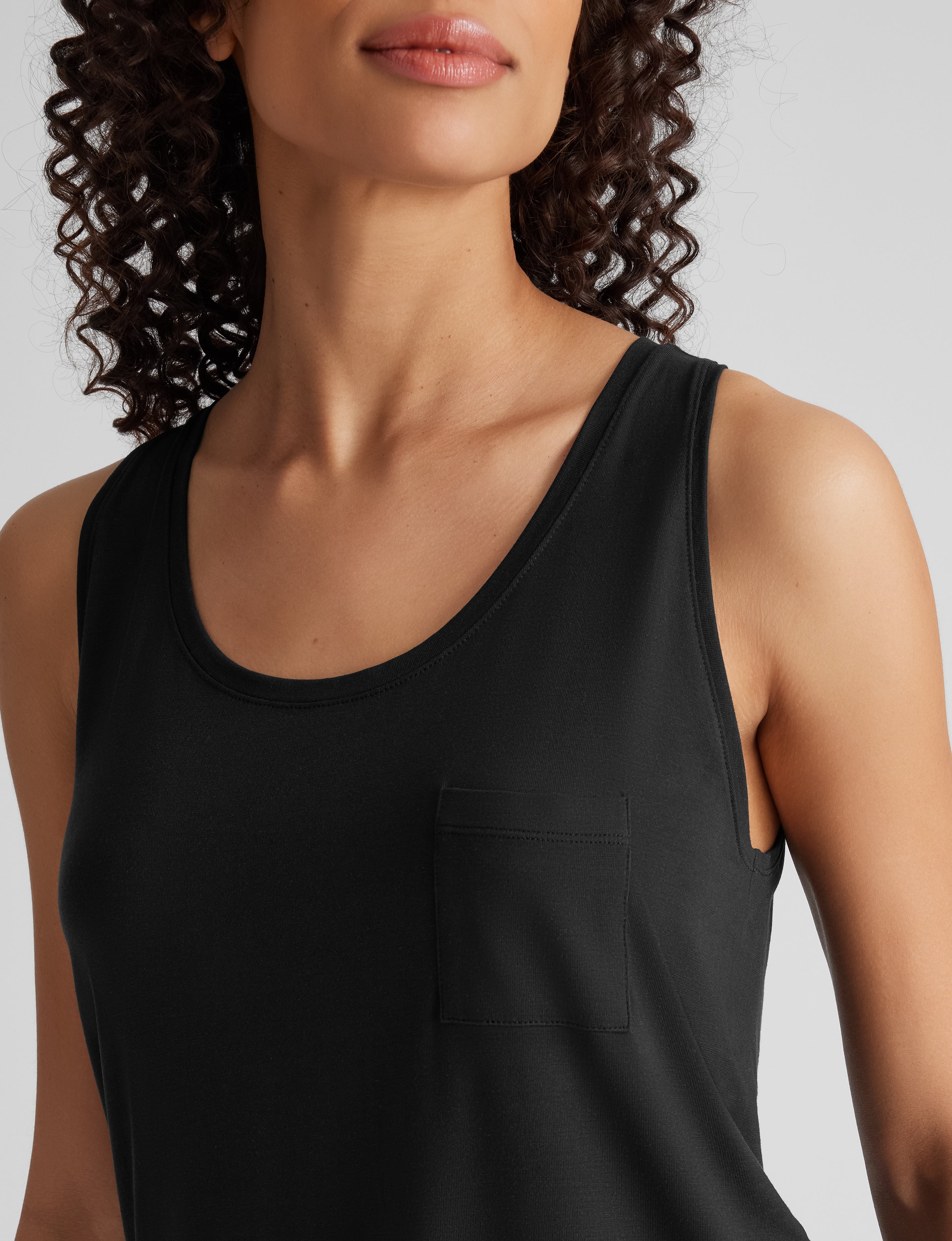 Women's Second Skin Sleep Pocket Tank & Short Set