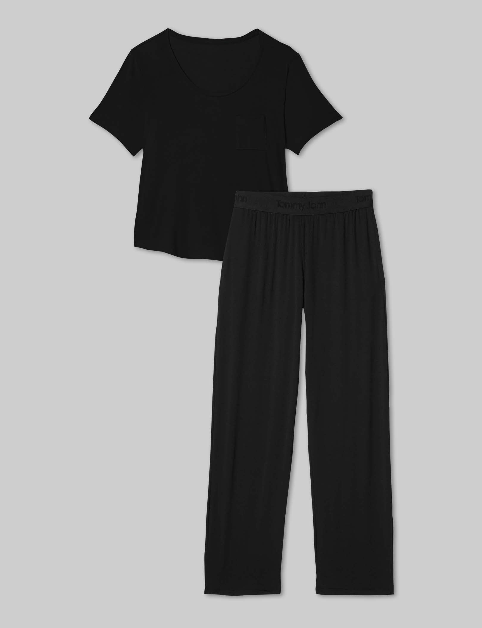 Women's Second Skin Sleep Tee & Pant Set