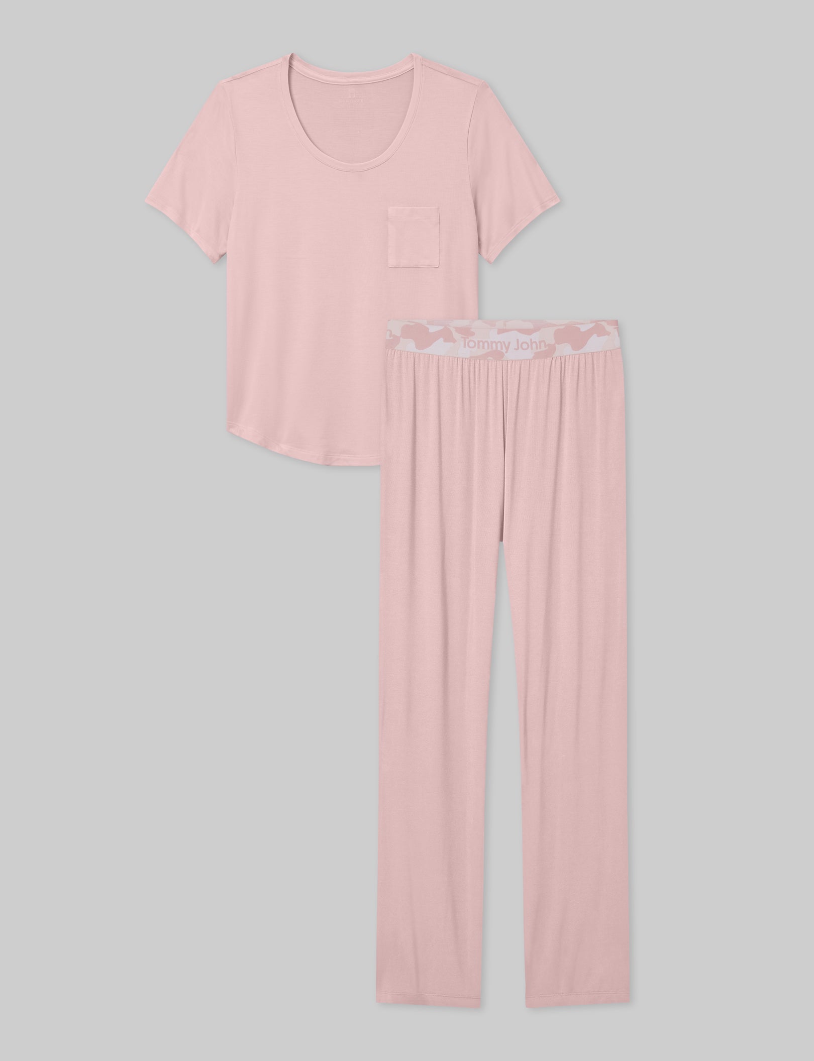 Women's Second Skin Sleep Pocket Tee & Pant Set