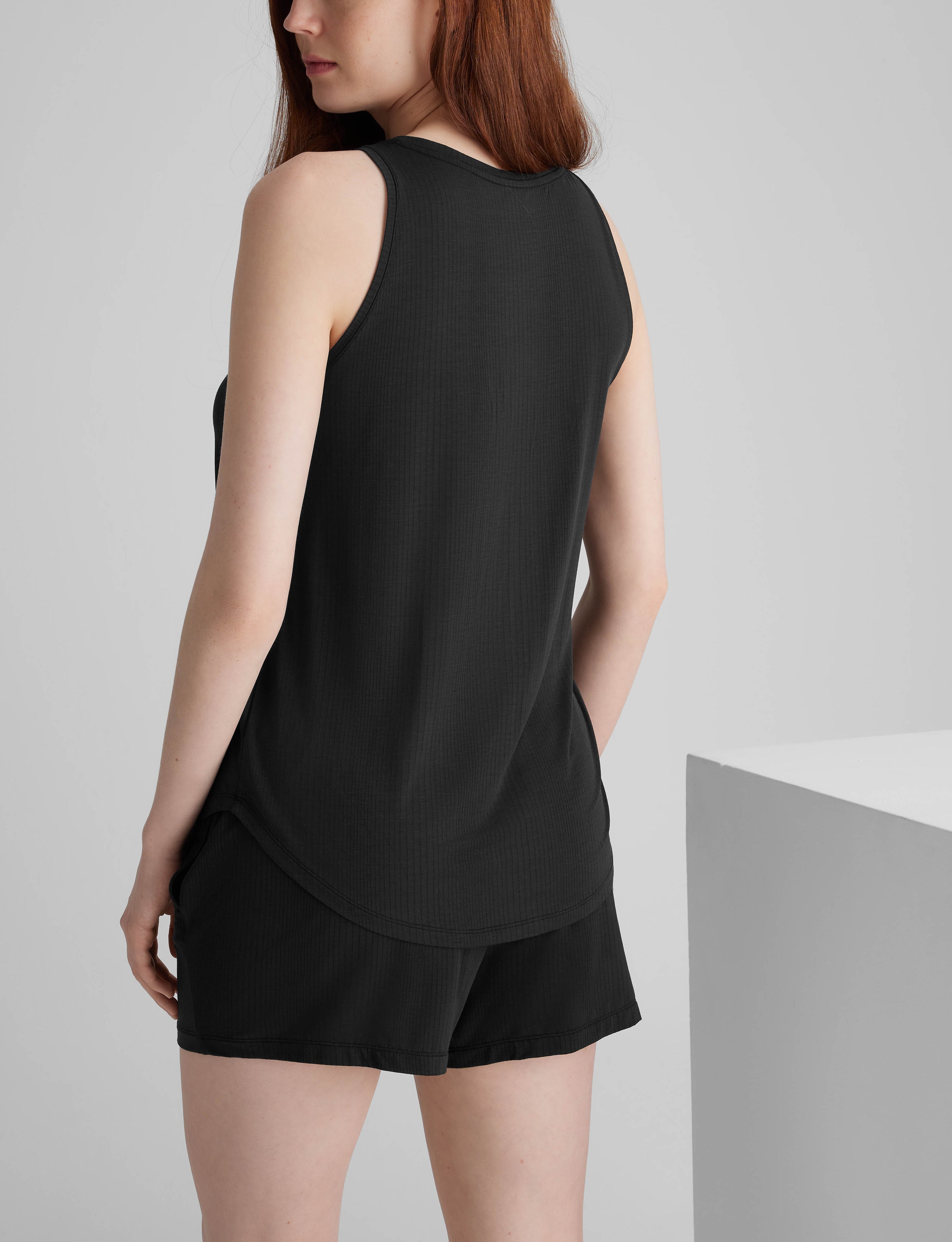 Women's Second Skin Luxe Rib Sleep Tank