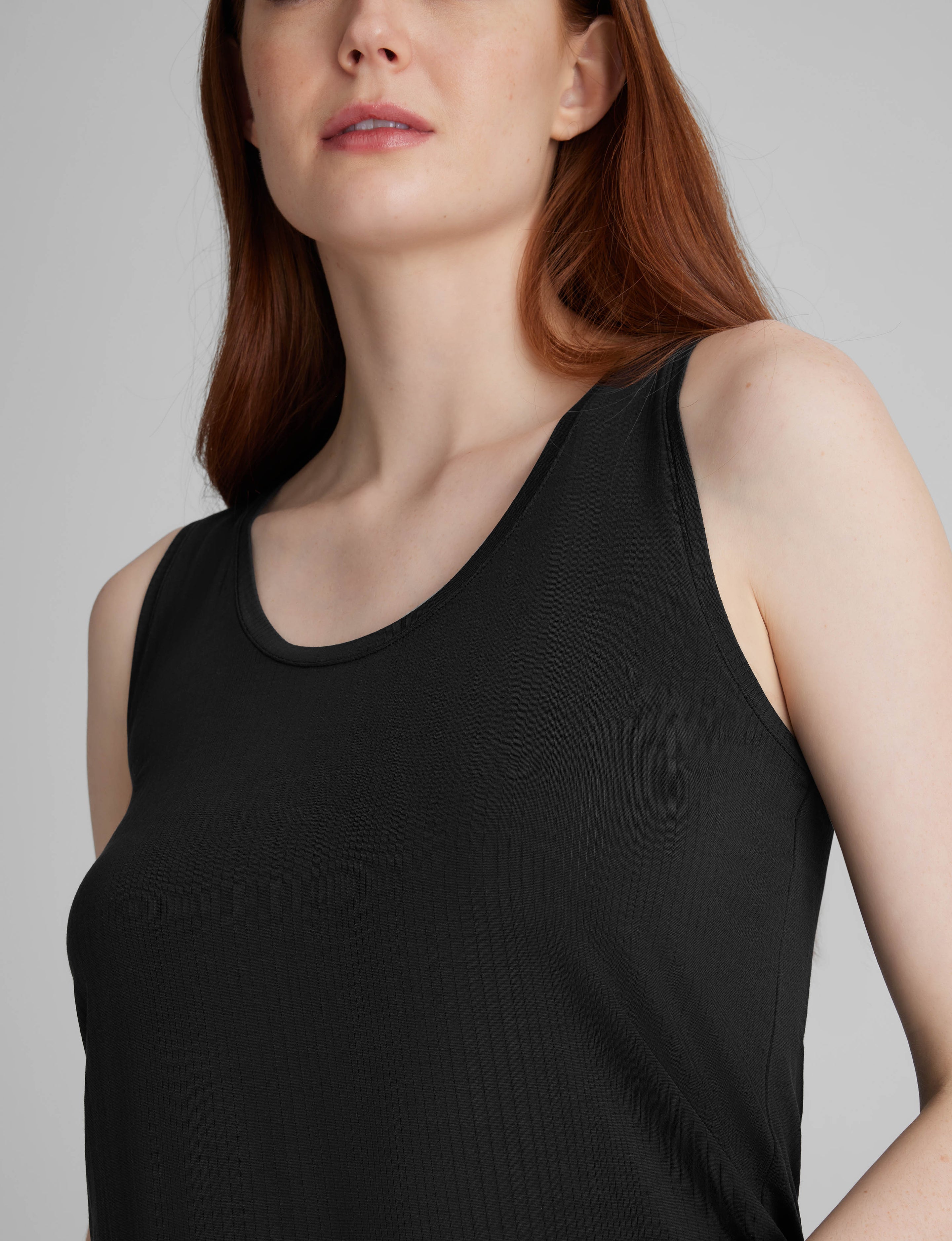 Women's Second Skin Luxe Rib Sleep Tank