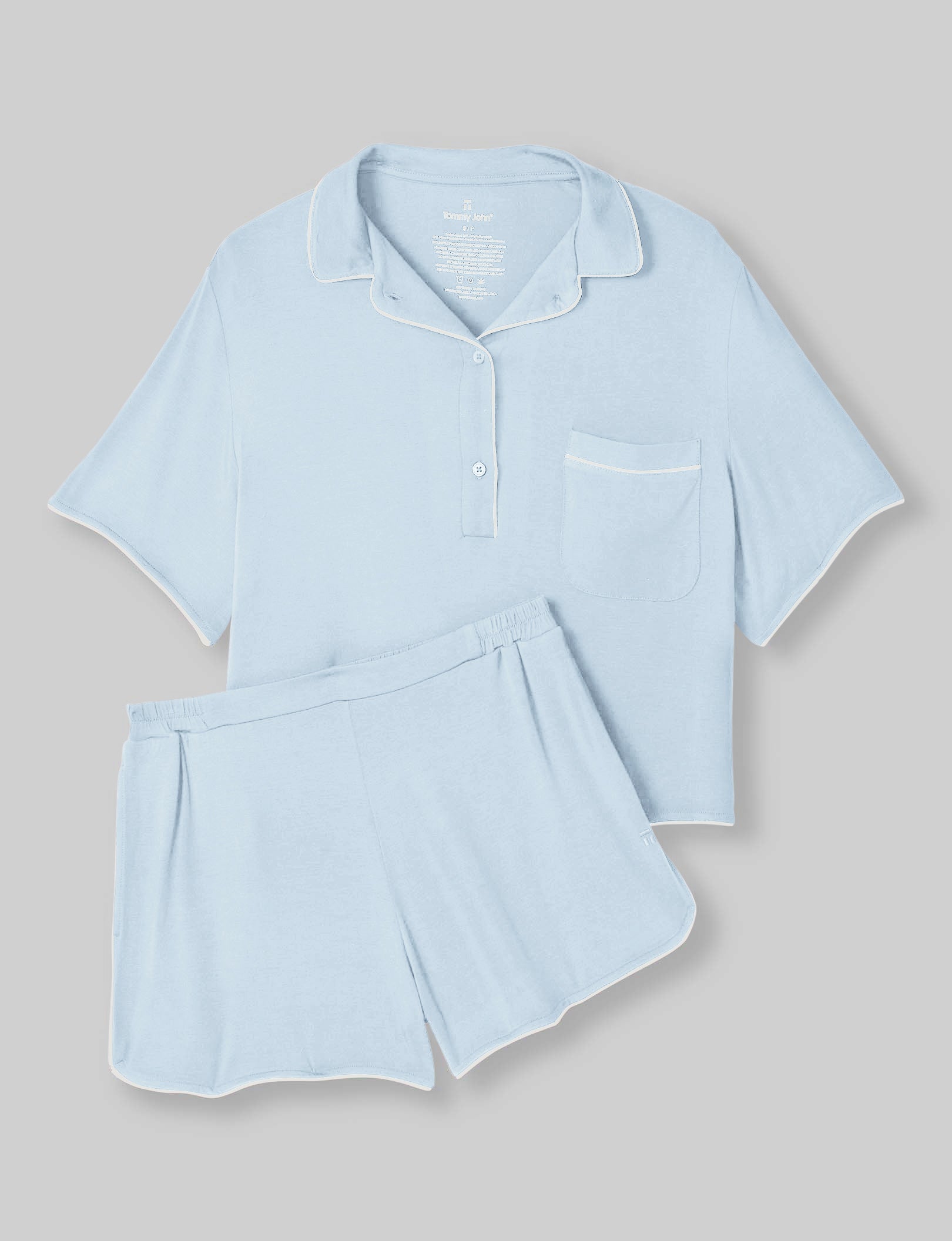 Women's Downtime Pajama Top & Short Set