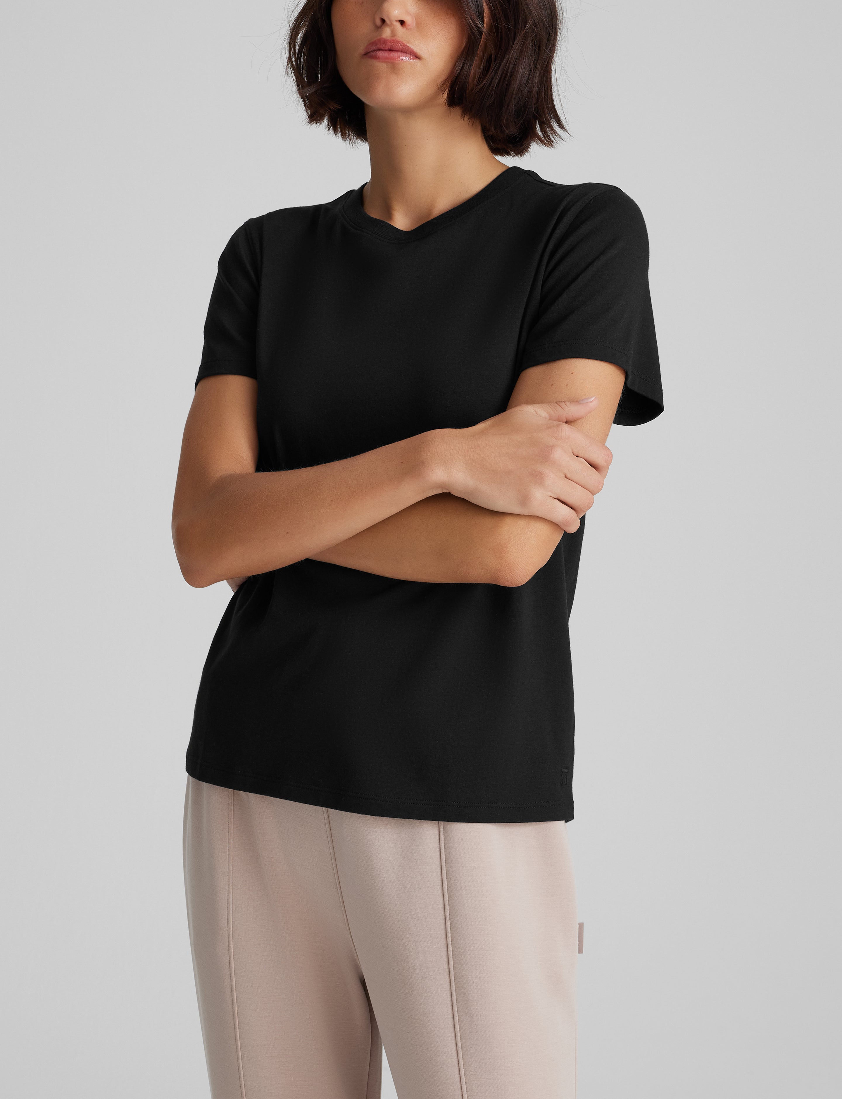 Women's Second Skin Crew Neck Tee