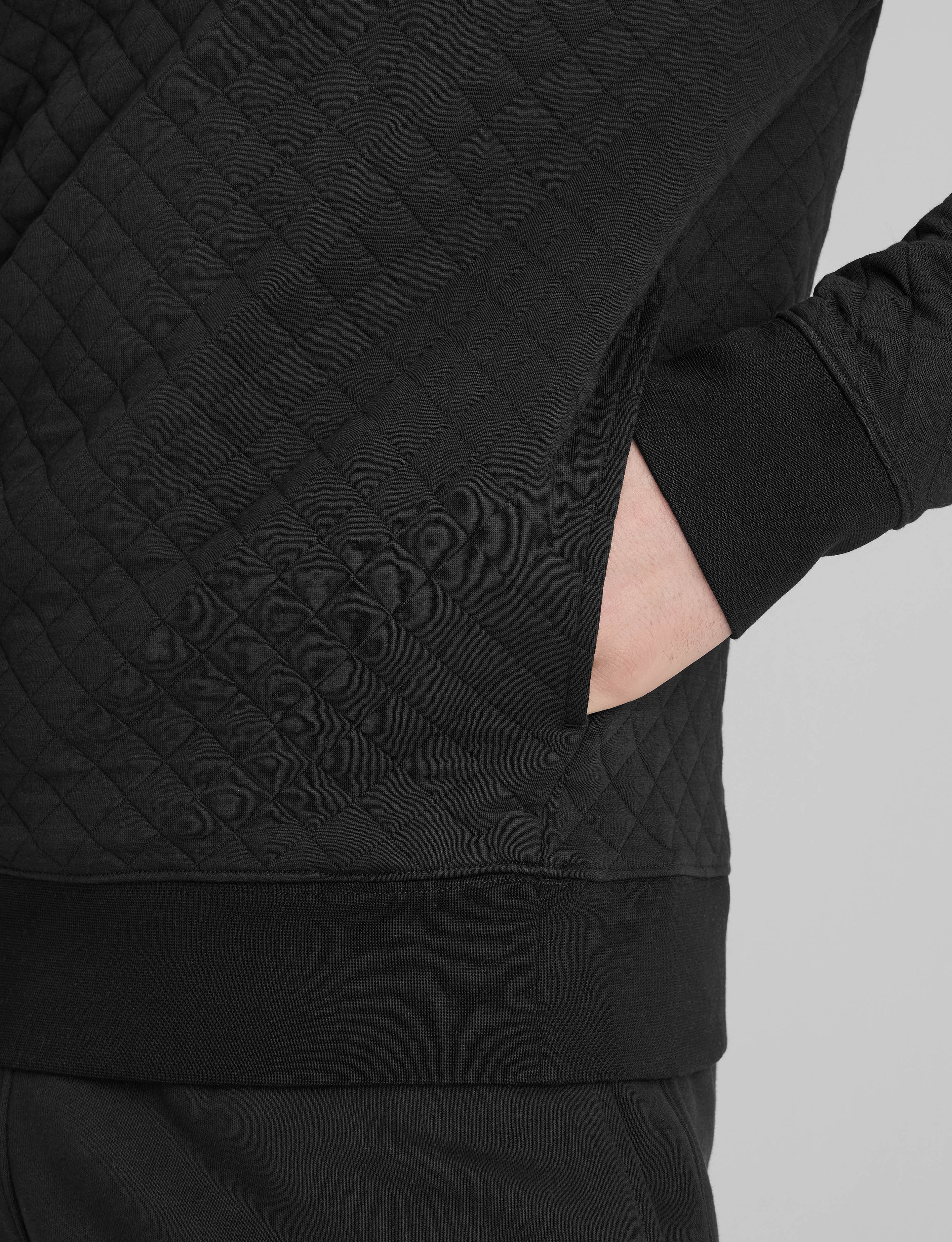 Quilted Quarter Zip