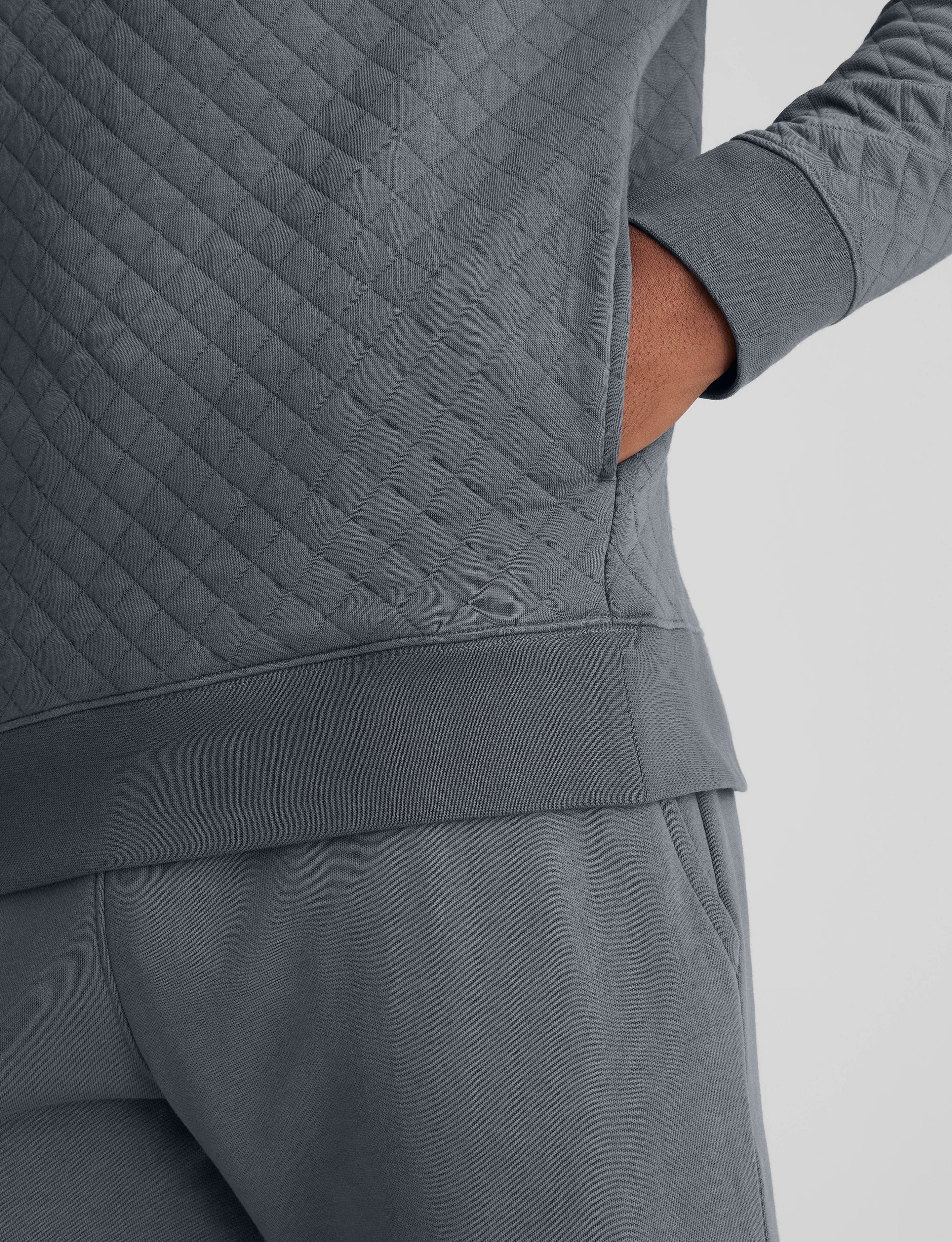 Quilted Quarter Zip