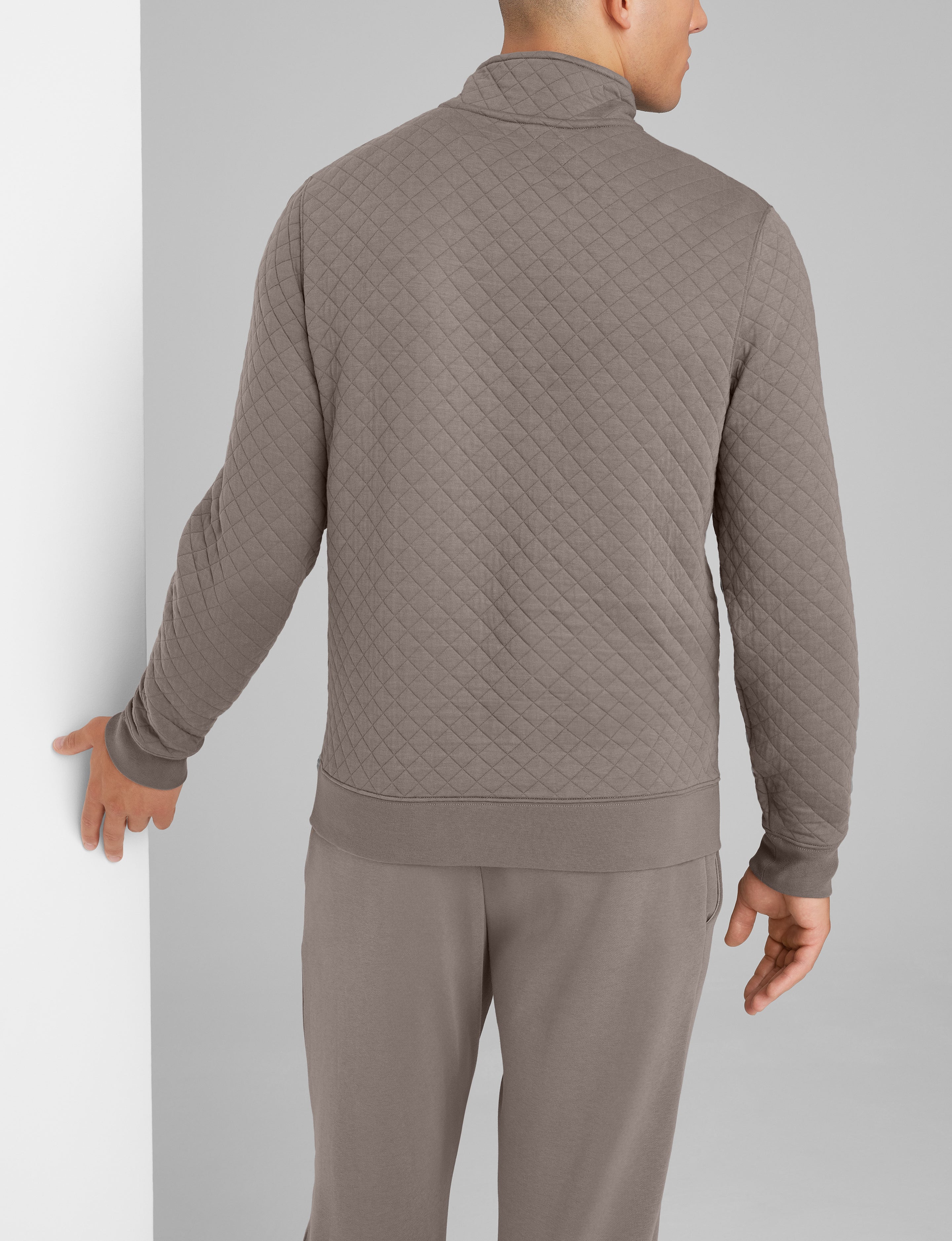 Quilted Quarter Zip