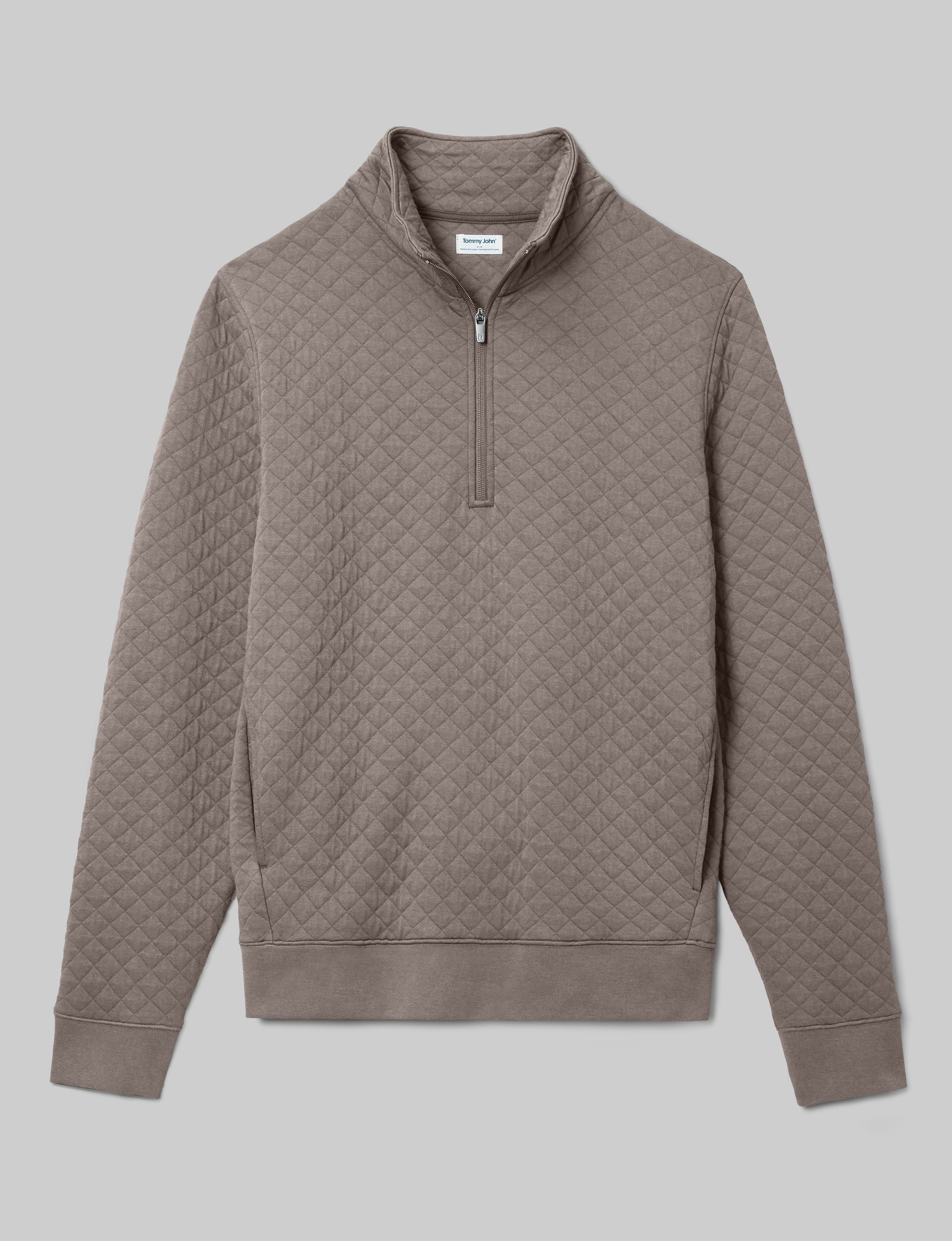 Quilted Quarter Zip