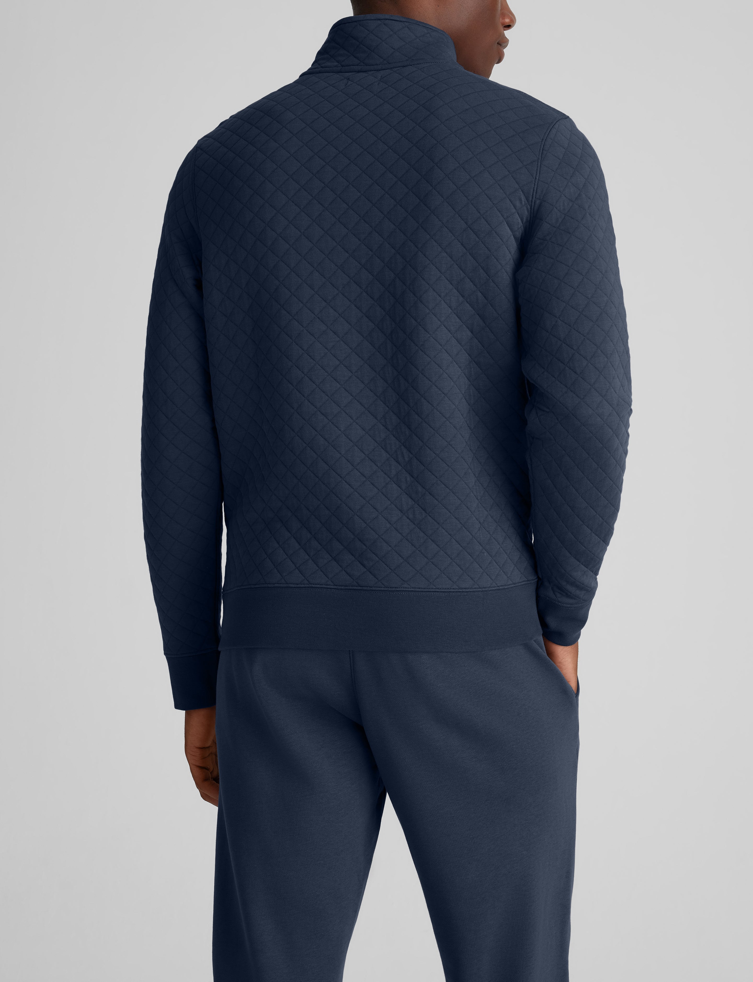 Quilted Quarter Zip