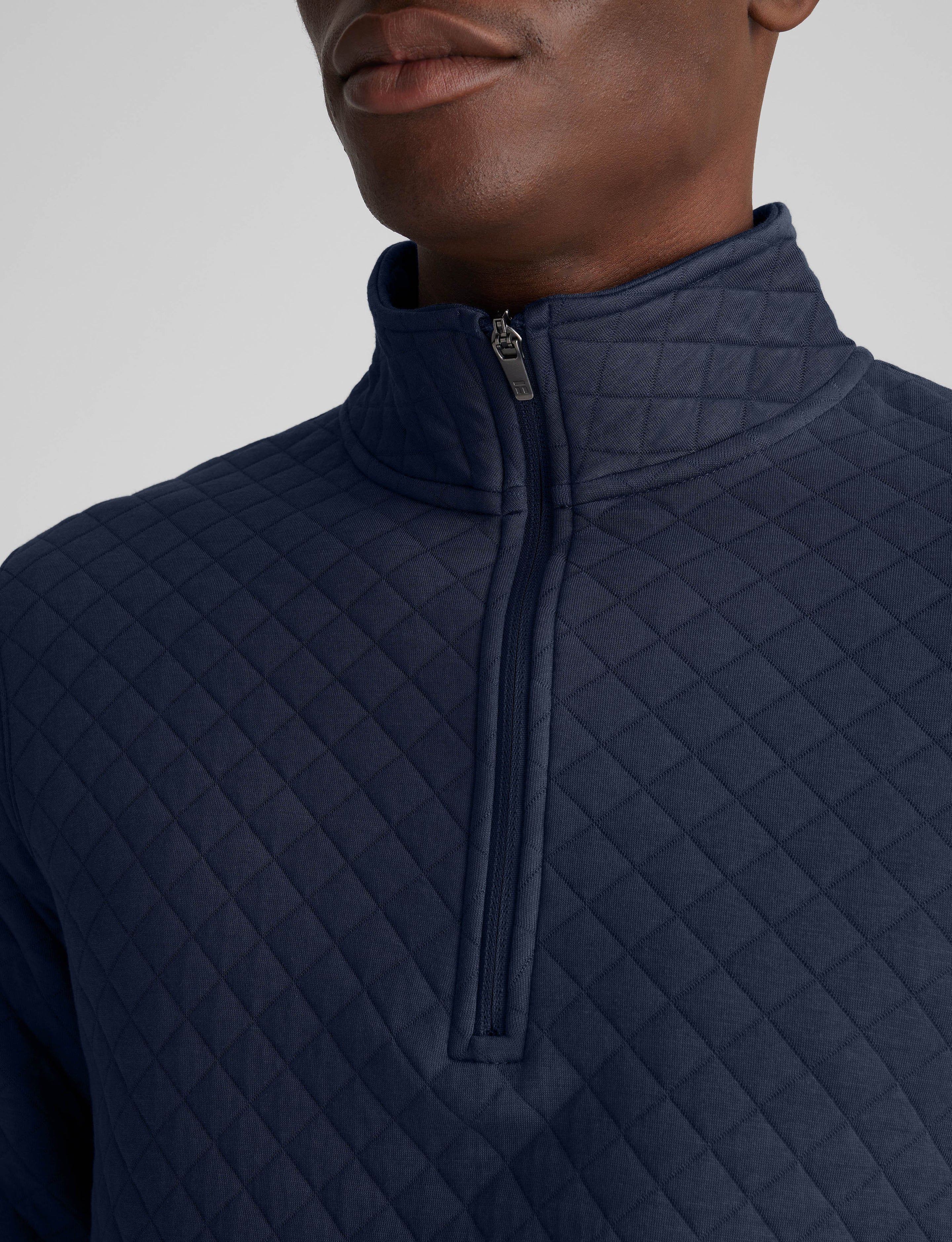 Quilted Quarter Zip
