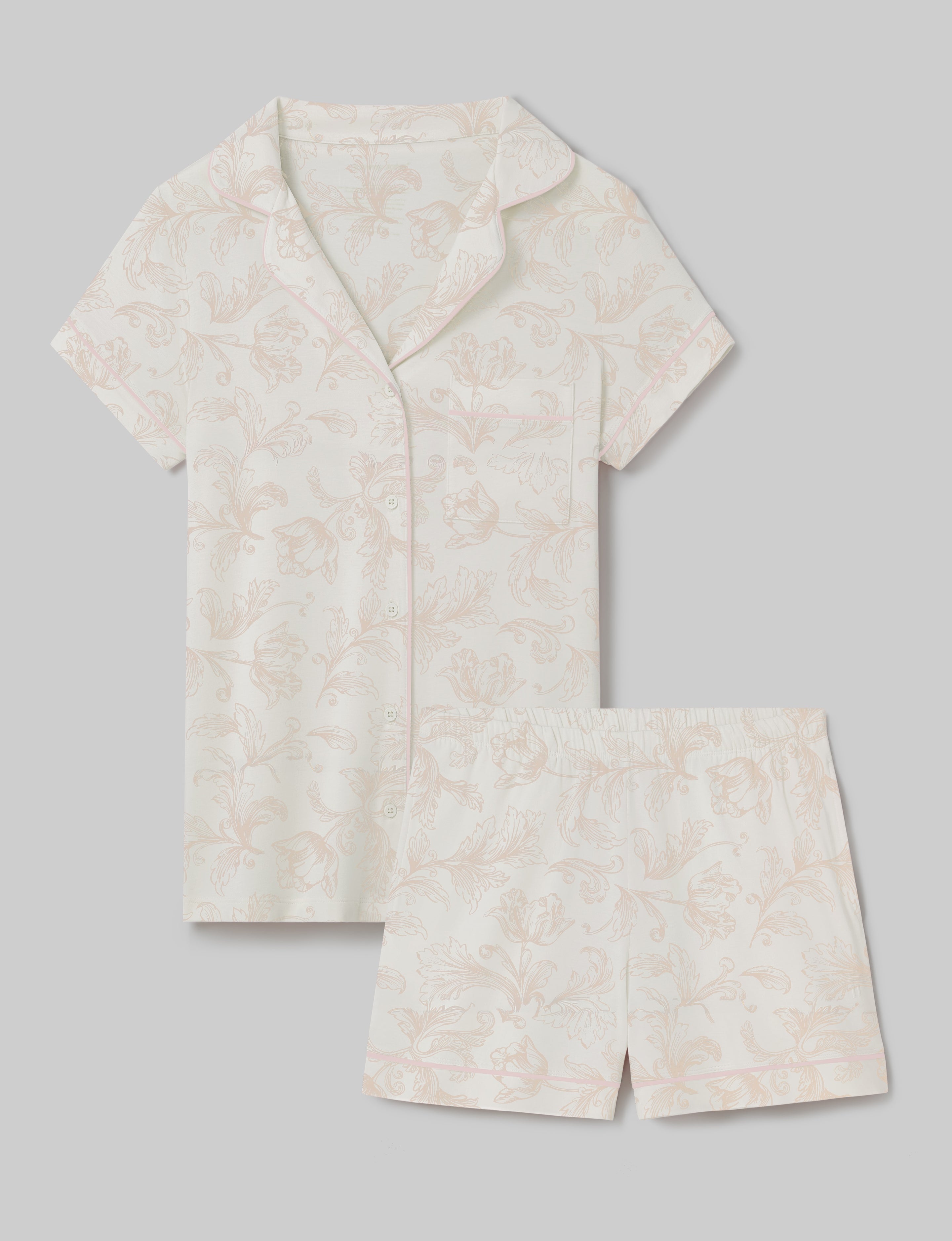 Women's Downtime Pajama Top & Short Set