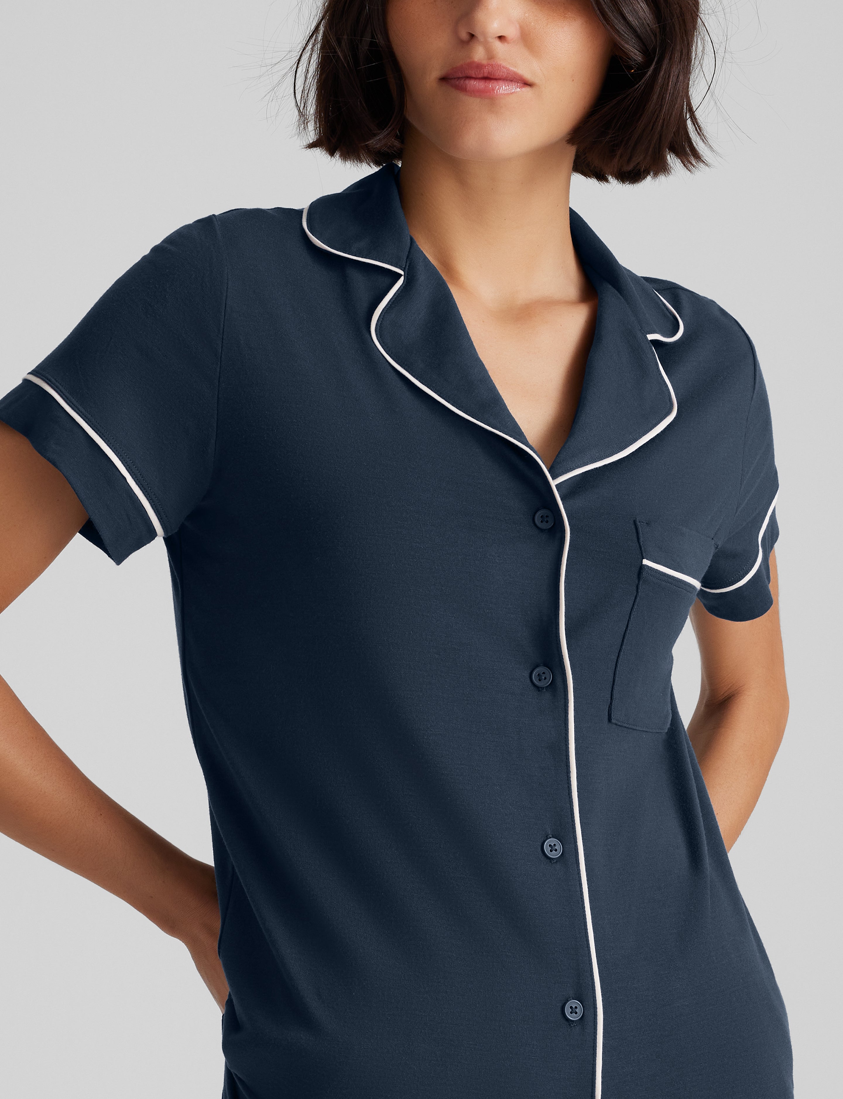 Women's Downtime Pajama Top & Short Set