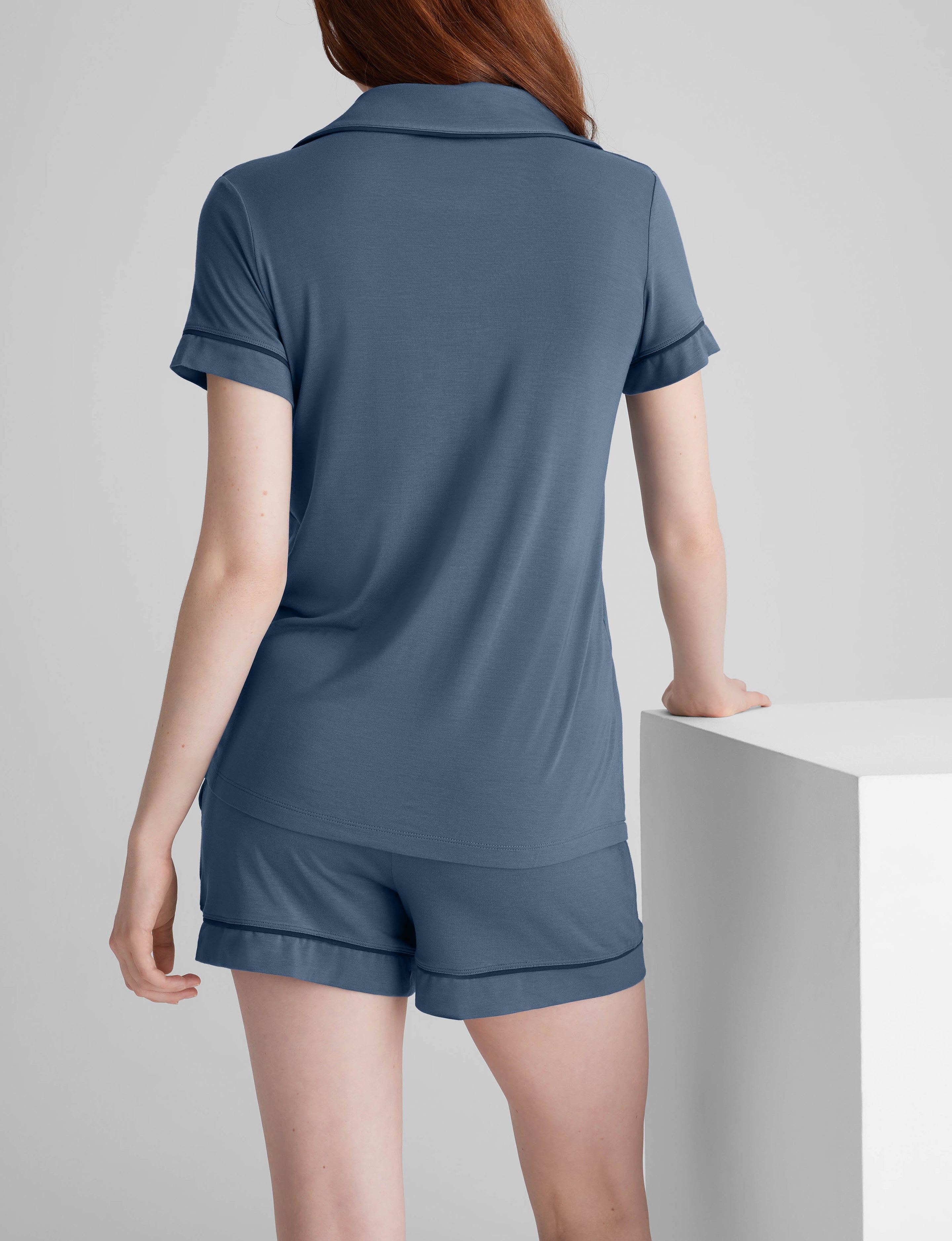 Women's Downtime Pajama Top & Short Set