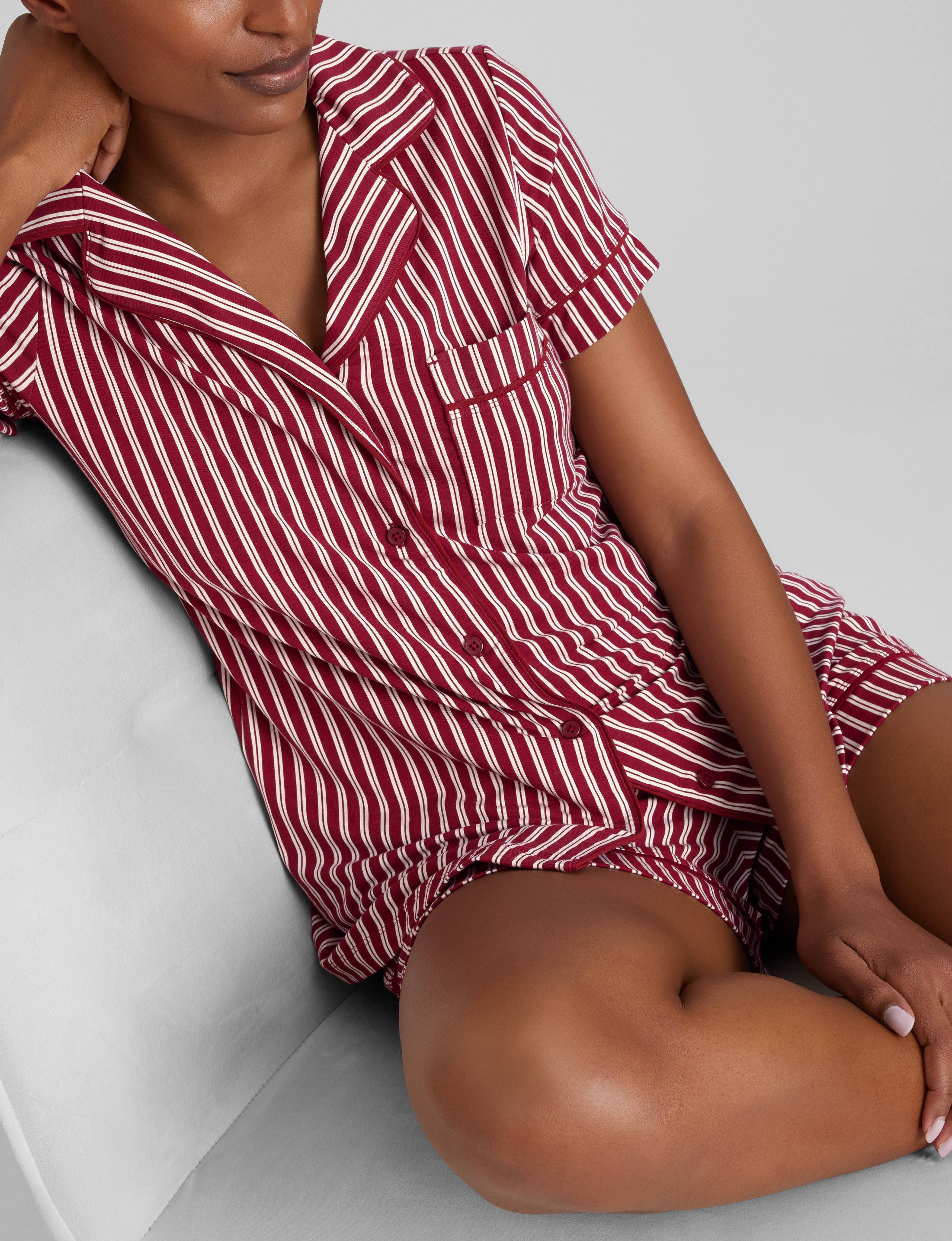 Women's Downtime Pajama Top & Short Set