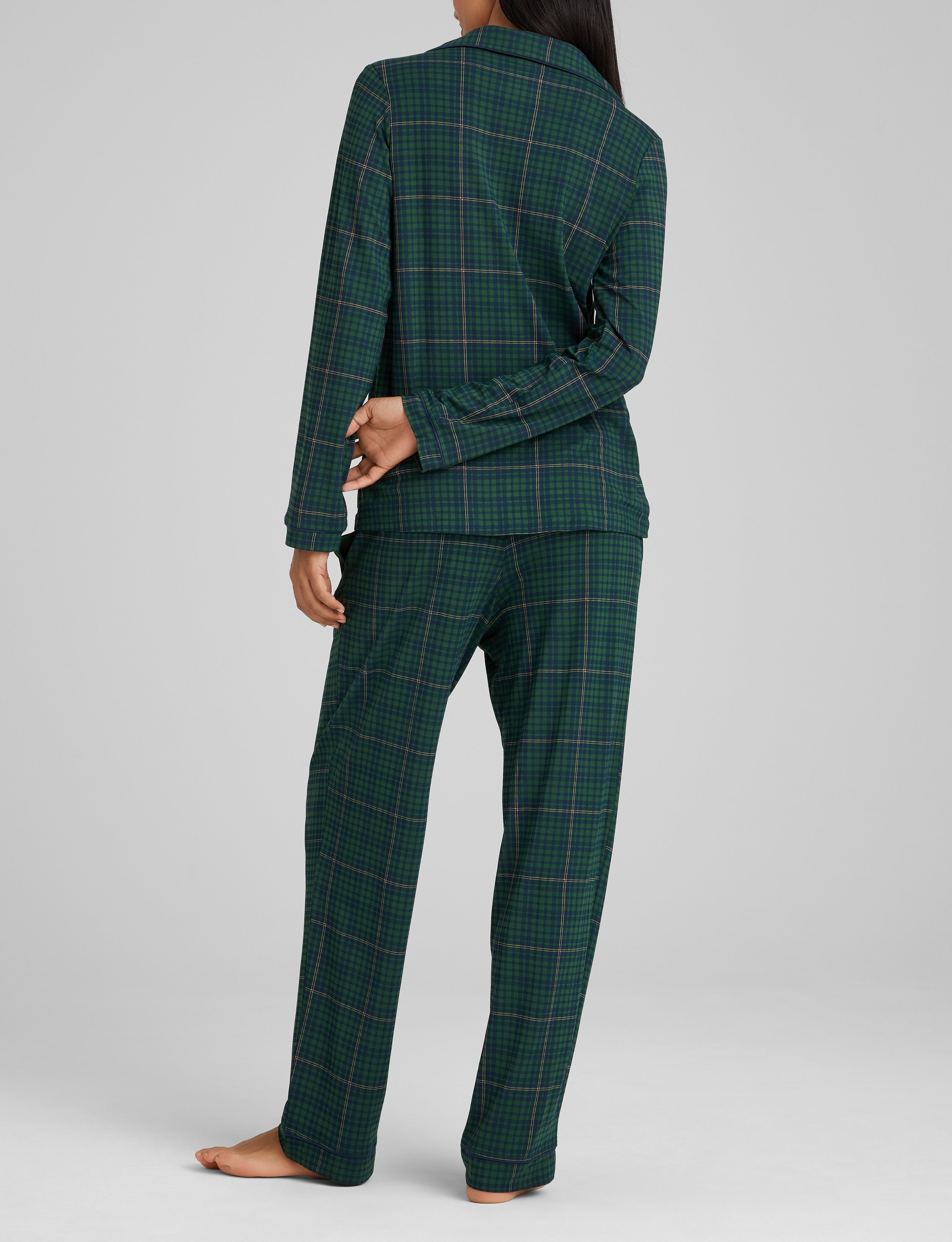Women's Downtime Long Sleeve Pajama Top & Pant Set