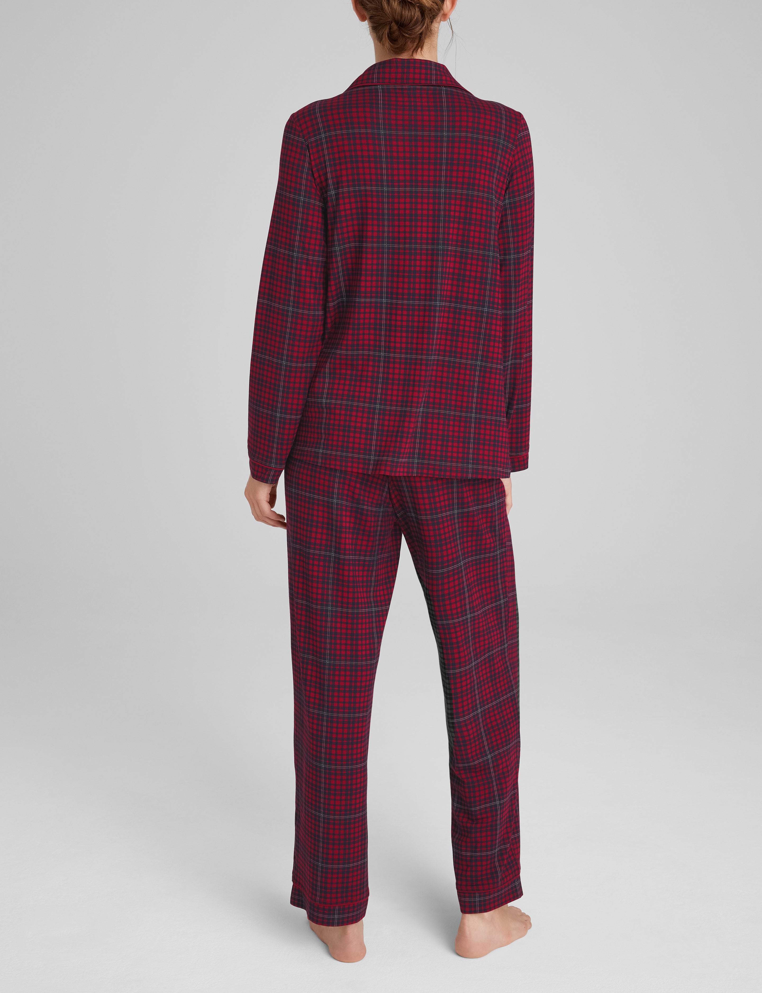 Women's Downtime Long Sleeve Pajama Top & Pant Set