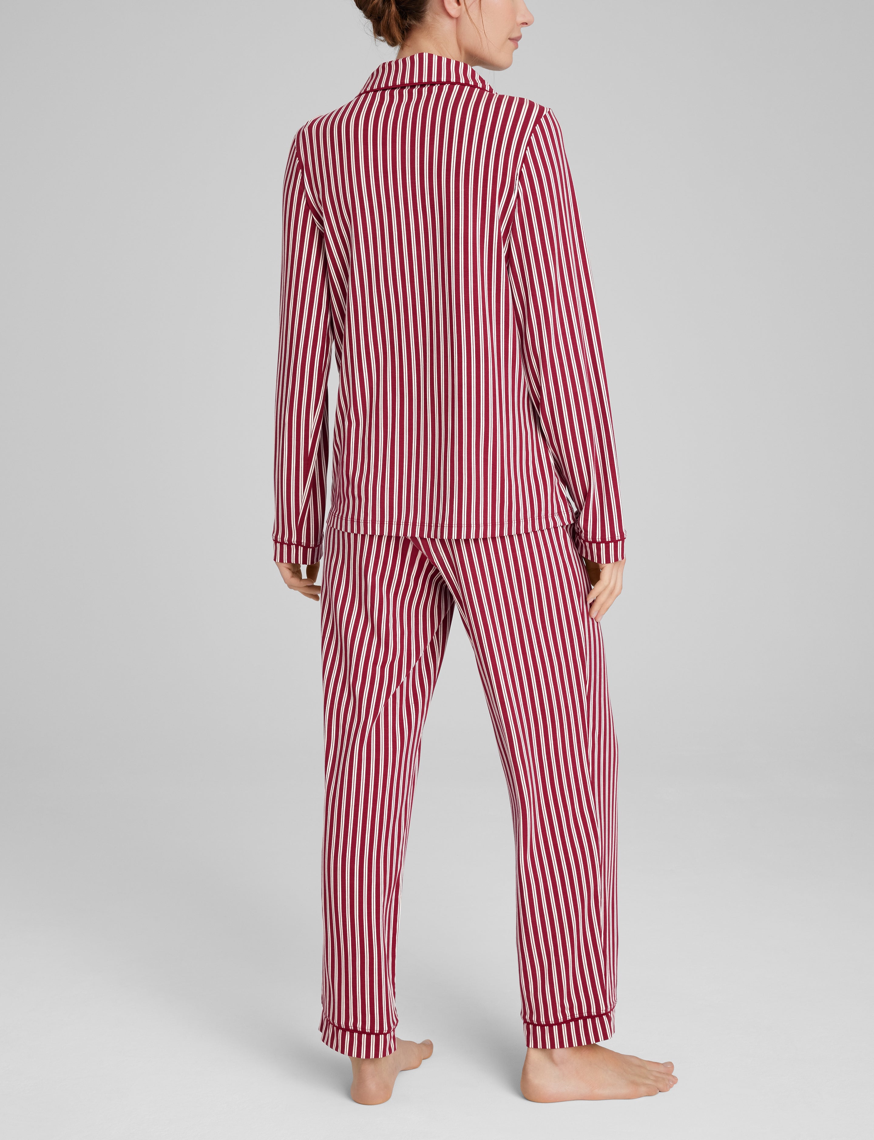 Women's Downtime Long Sleeve Pajama Top & Pant Set