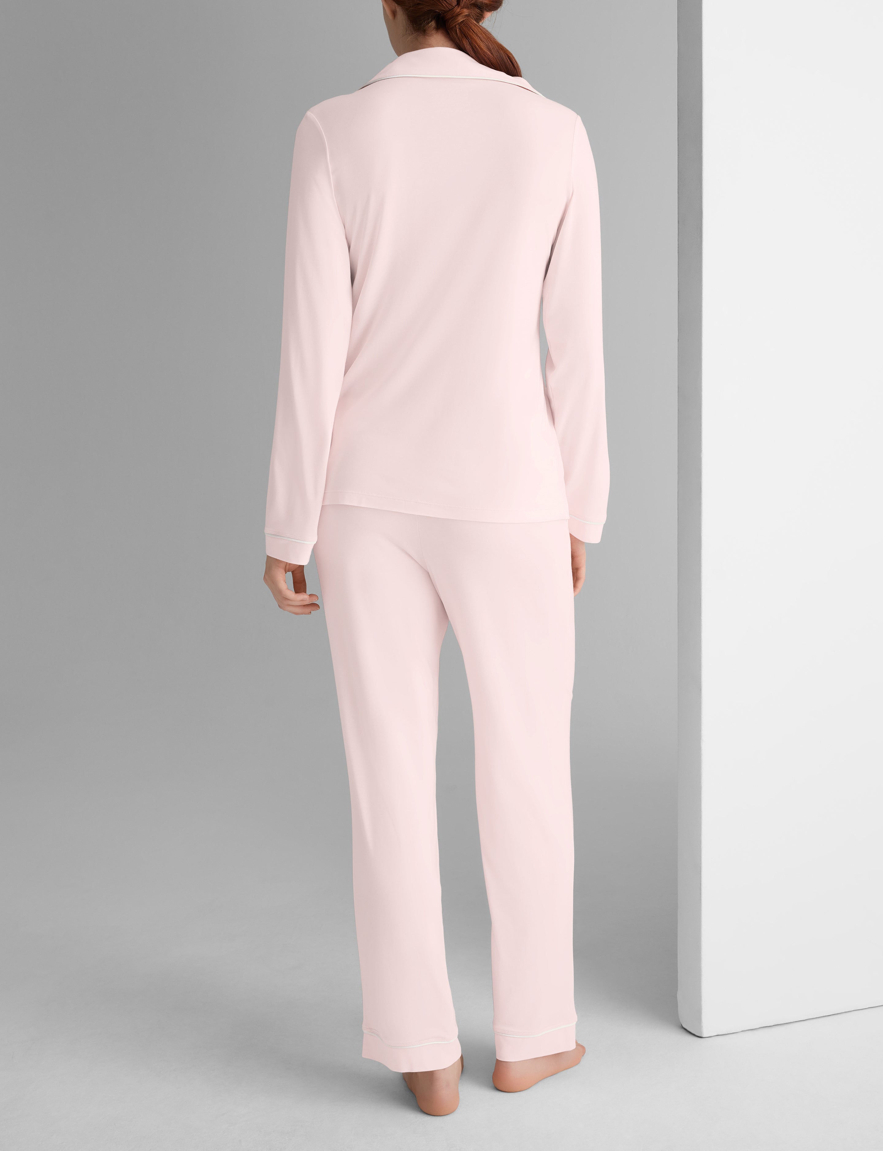 Women's Downtime Long Sleeve Pajama Top & Pant Set