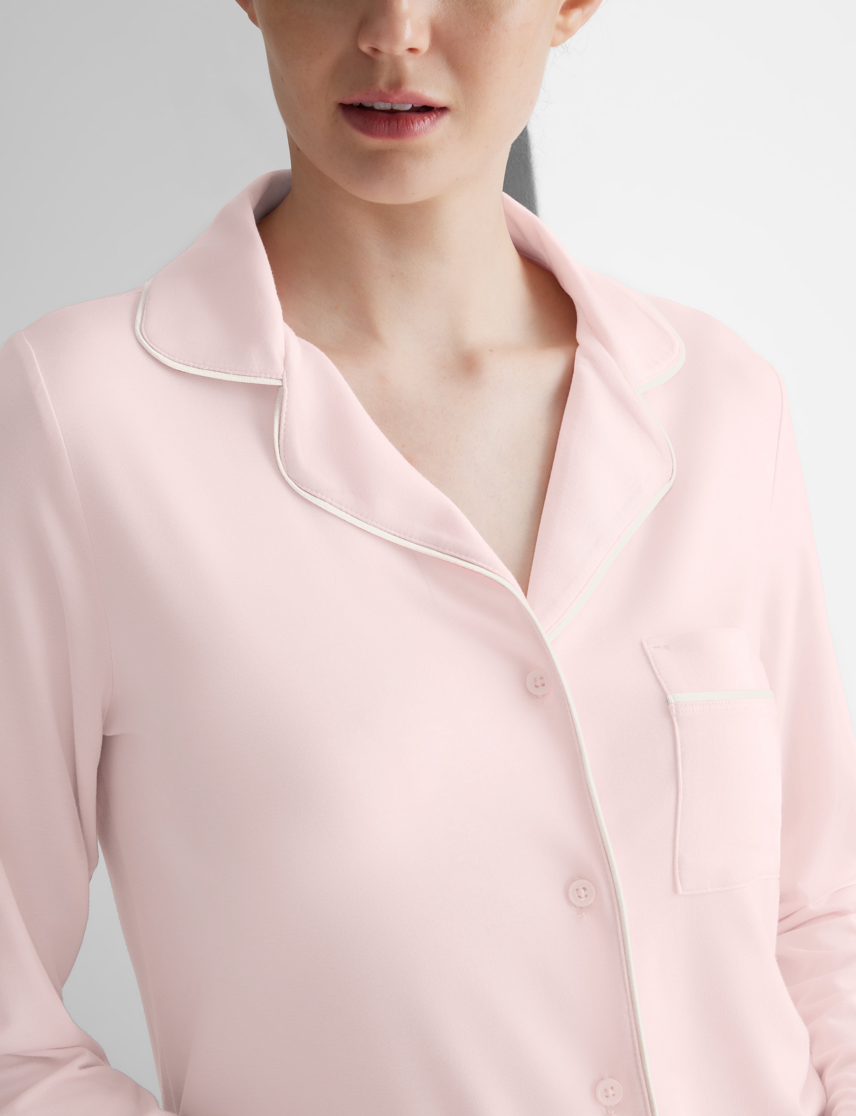 Women's Downtime Long Sleeve Pajama Top & Pant Set