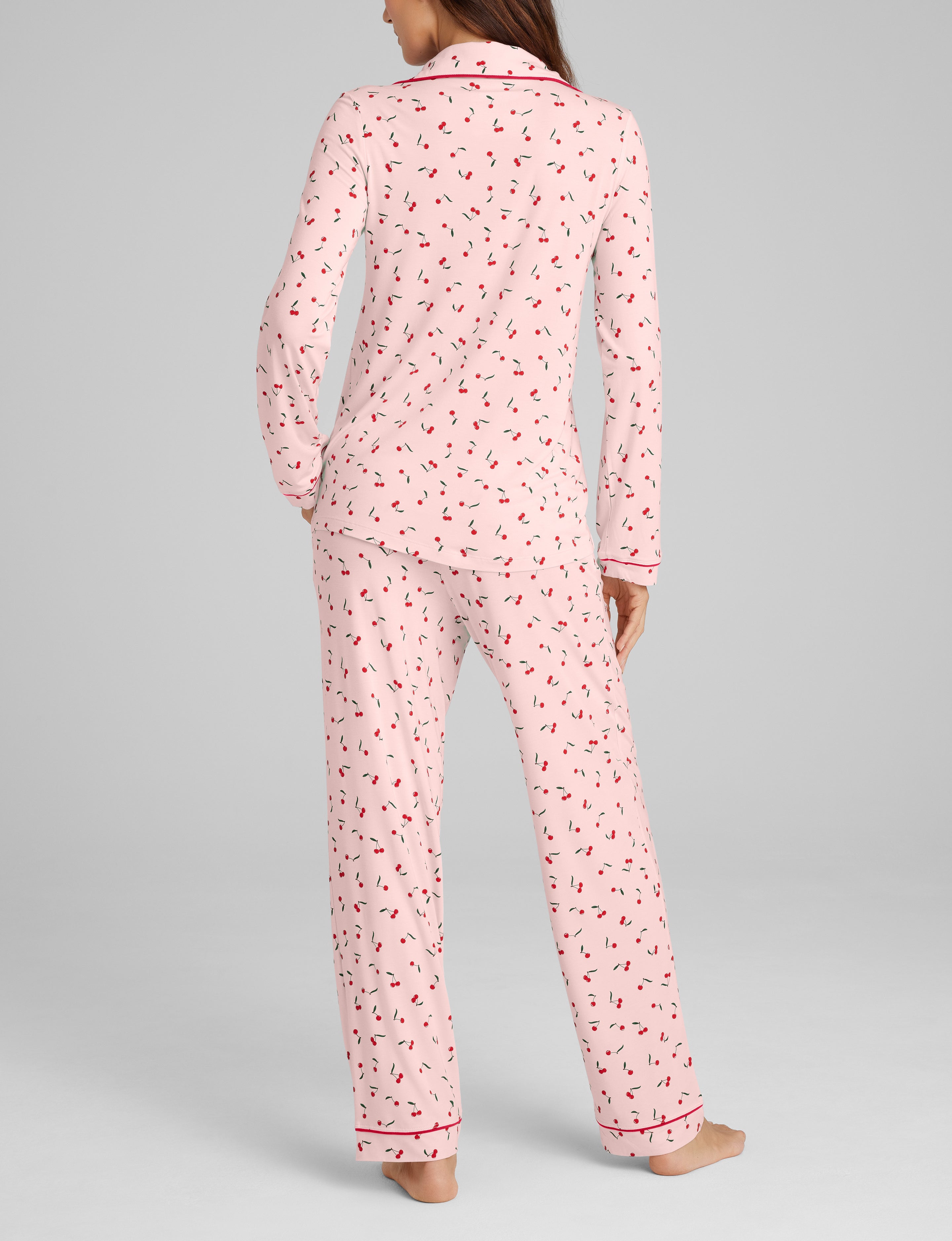 Women's Downtime Long Sleeve Pajama Top & Pant Set