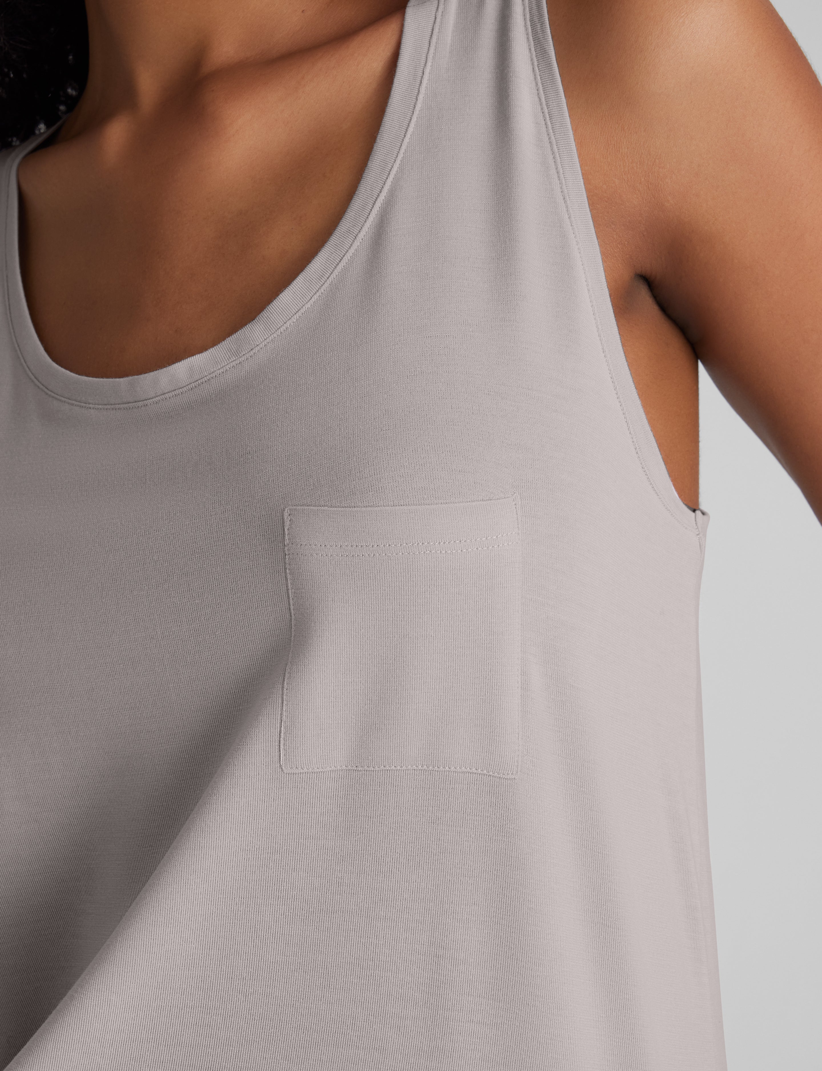 Women's Second Skin Sleep Pocket Tank & Short Set