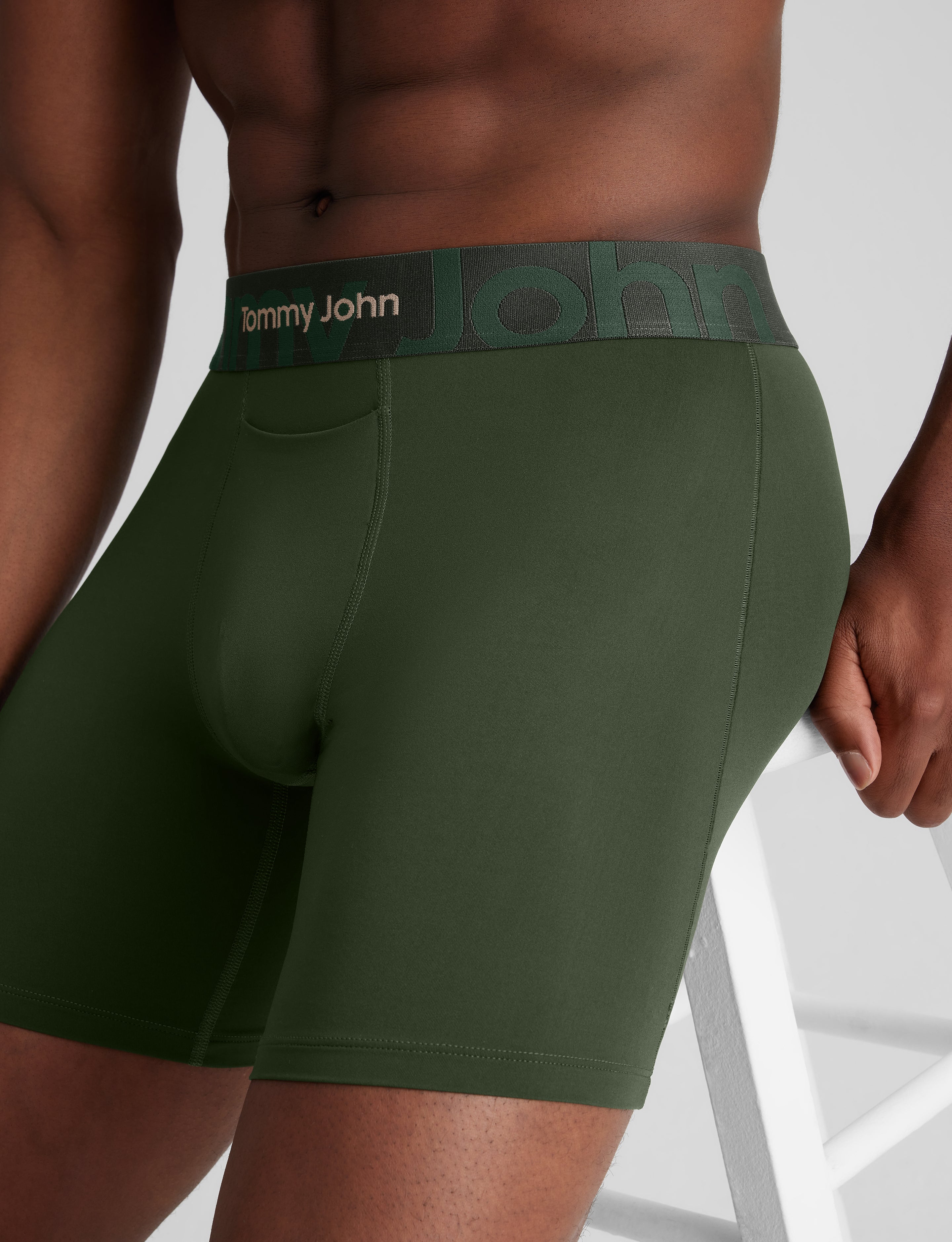 Customized Flex Mid-Length Boxer Brief 6"
