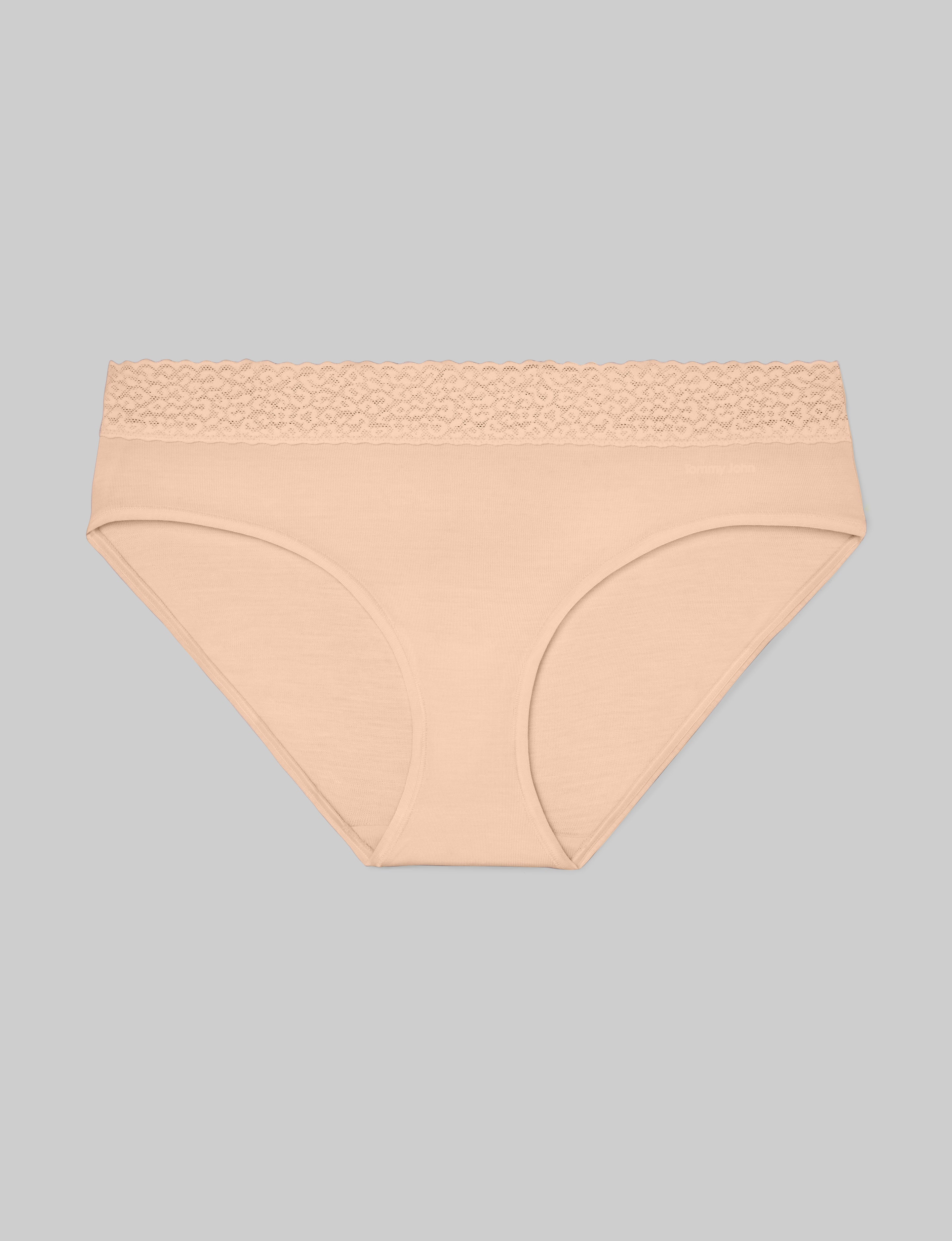 Women's Second Skin Brief, Lace Waist