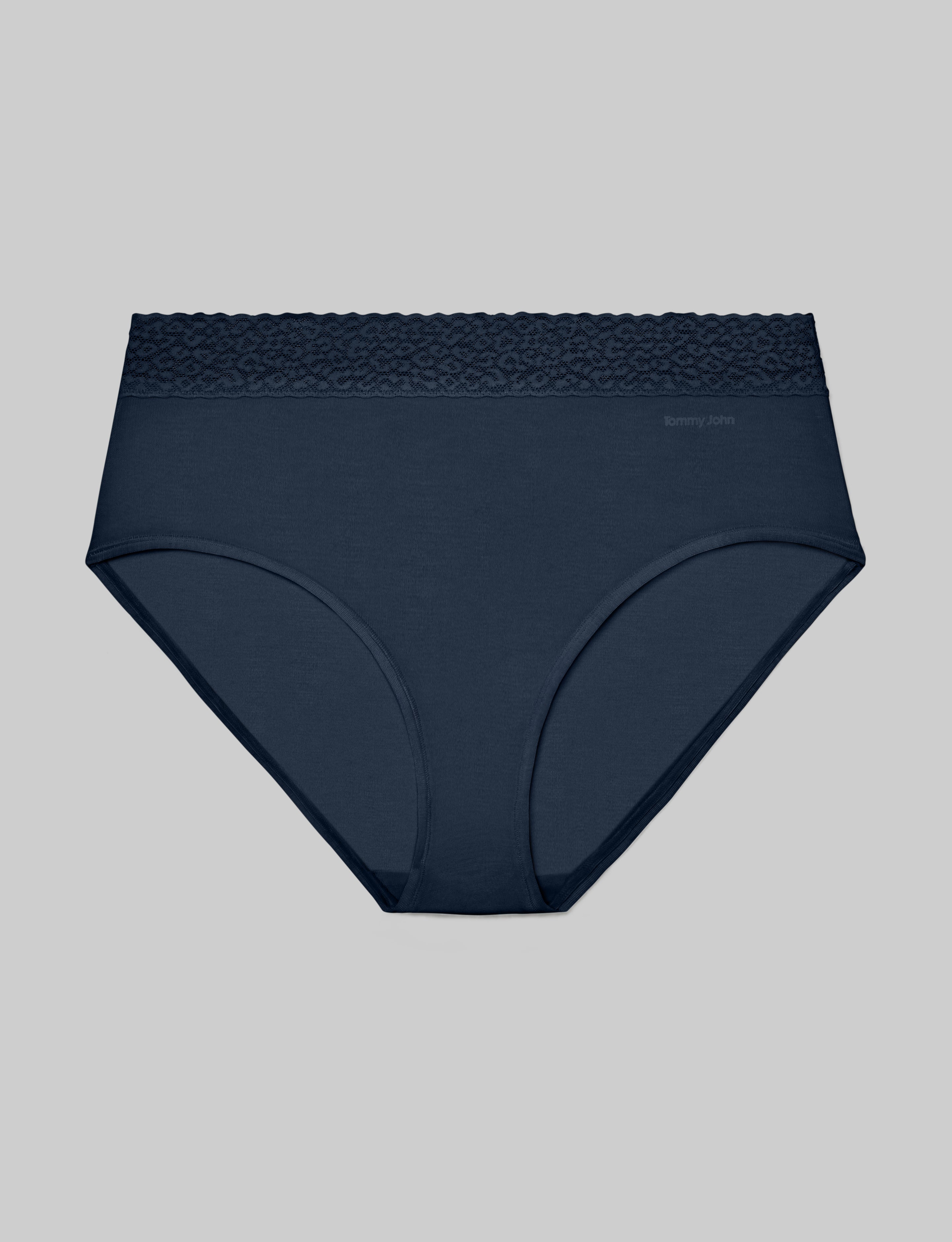 Women's Second Skin High Rise Brief, Lace Waist