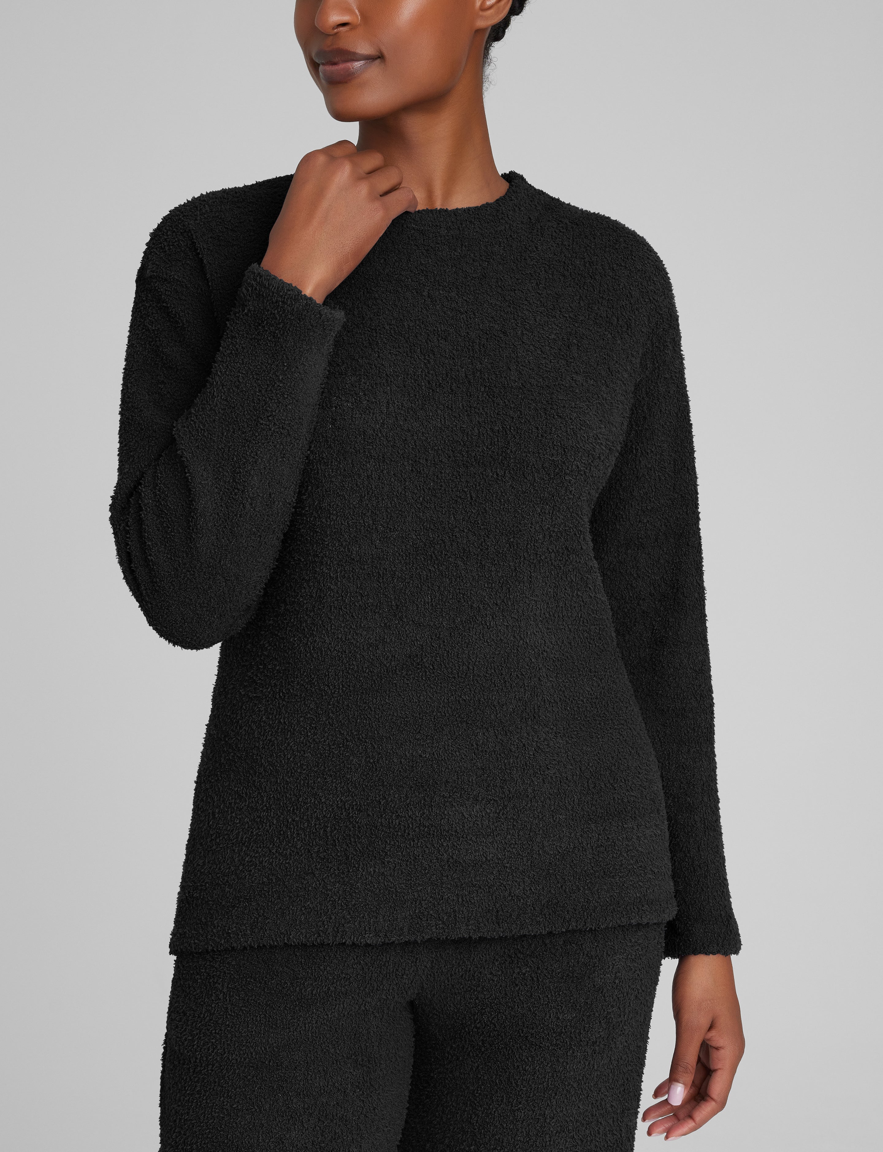 Women's Plush Crewneck Sweatshirt