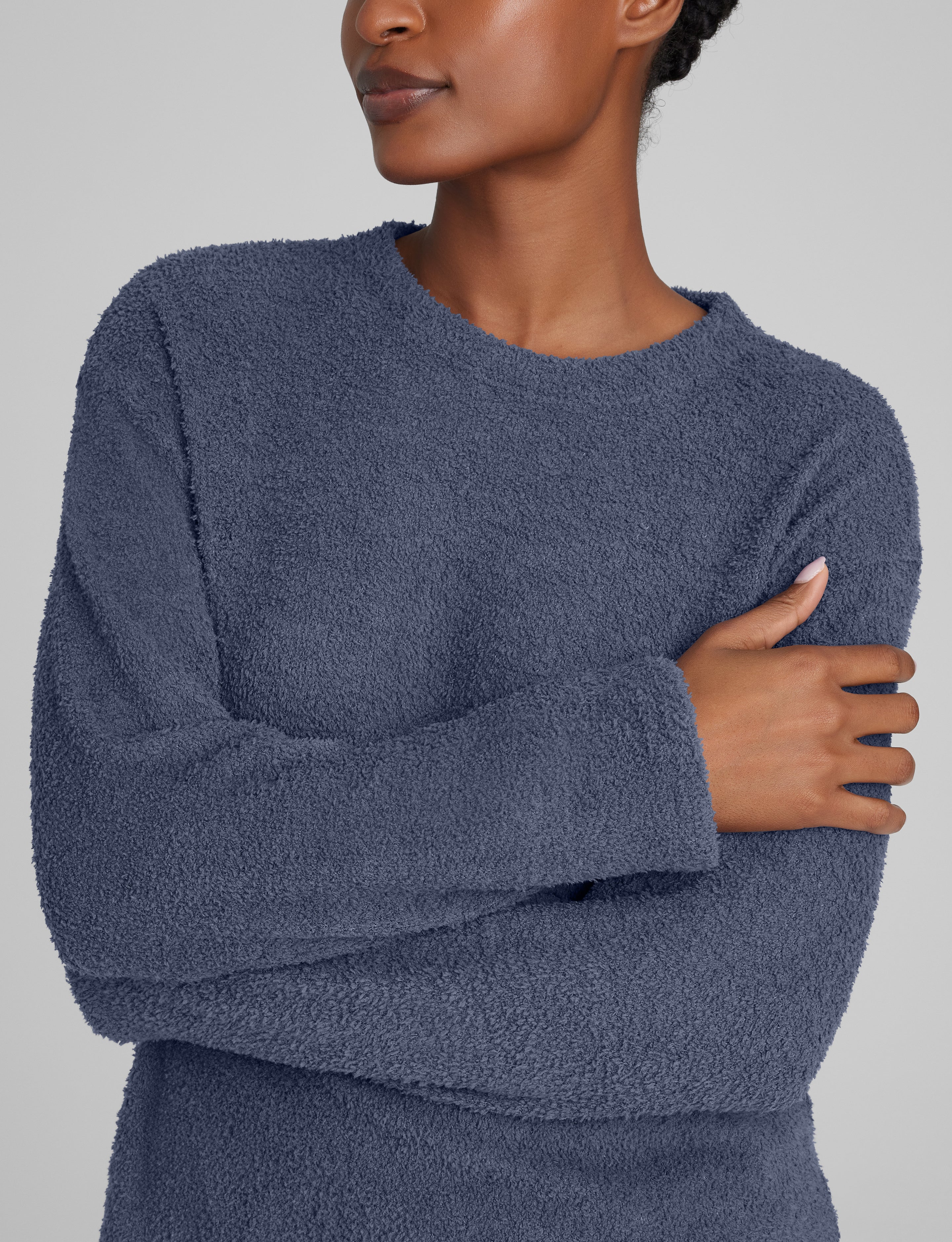 Women's Plush Crewneck Sweatshirt