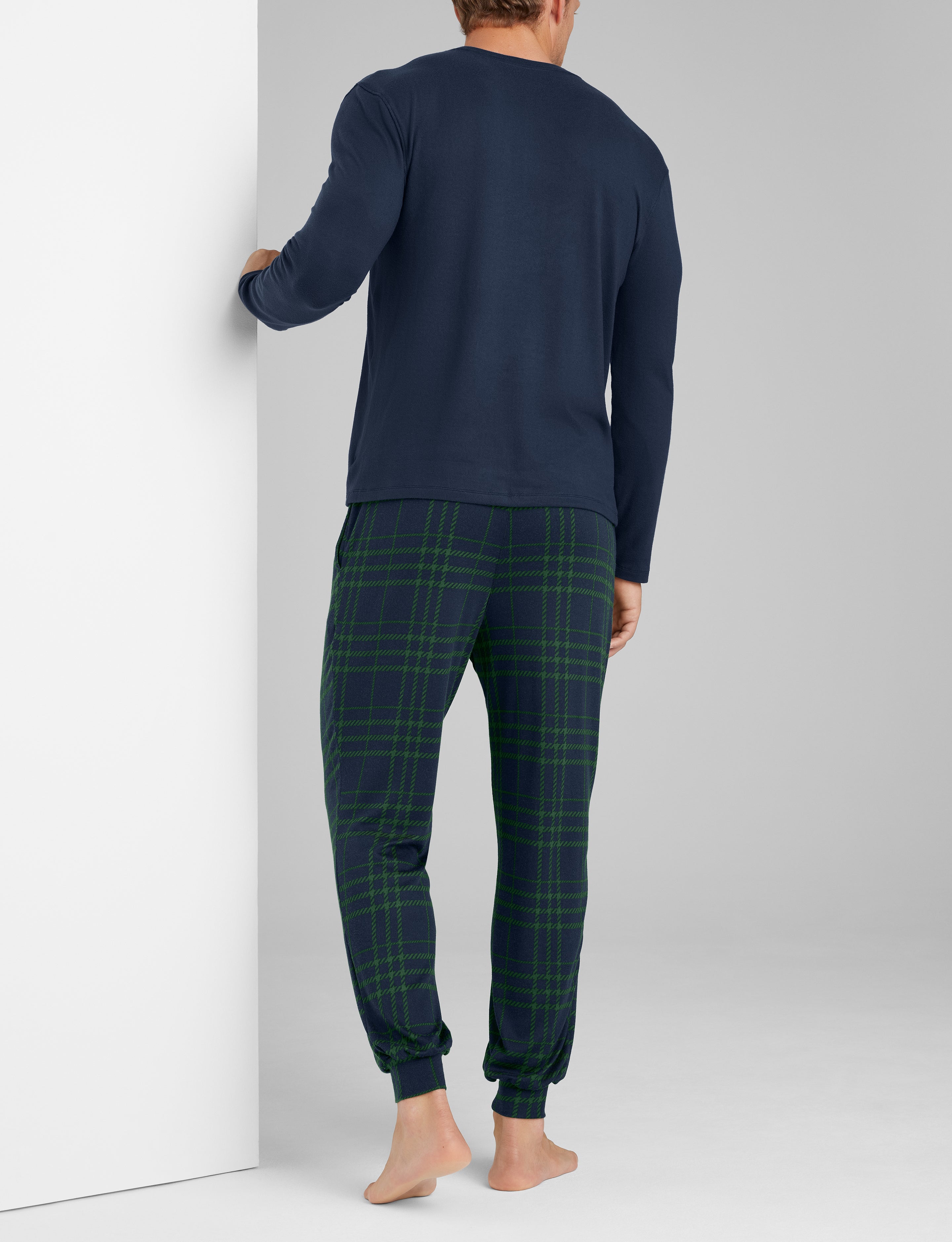 Cozy Long Sleeve Crew Neck & Jogger Set