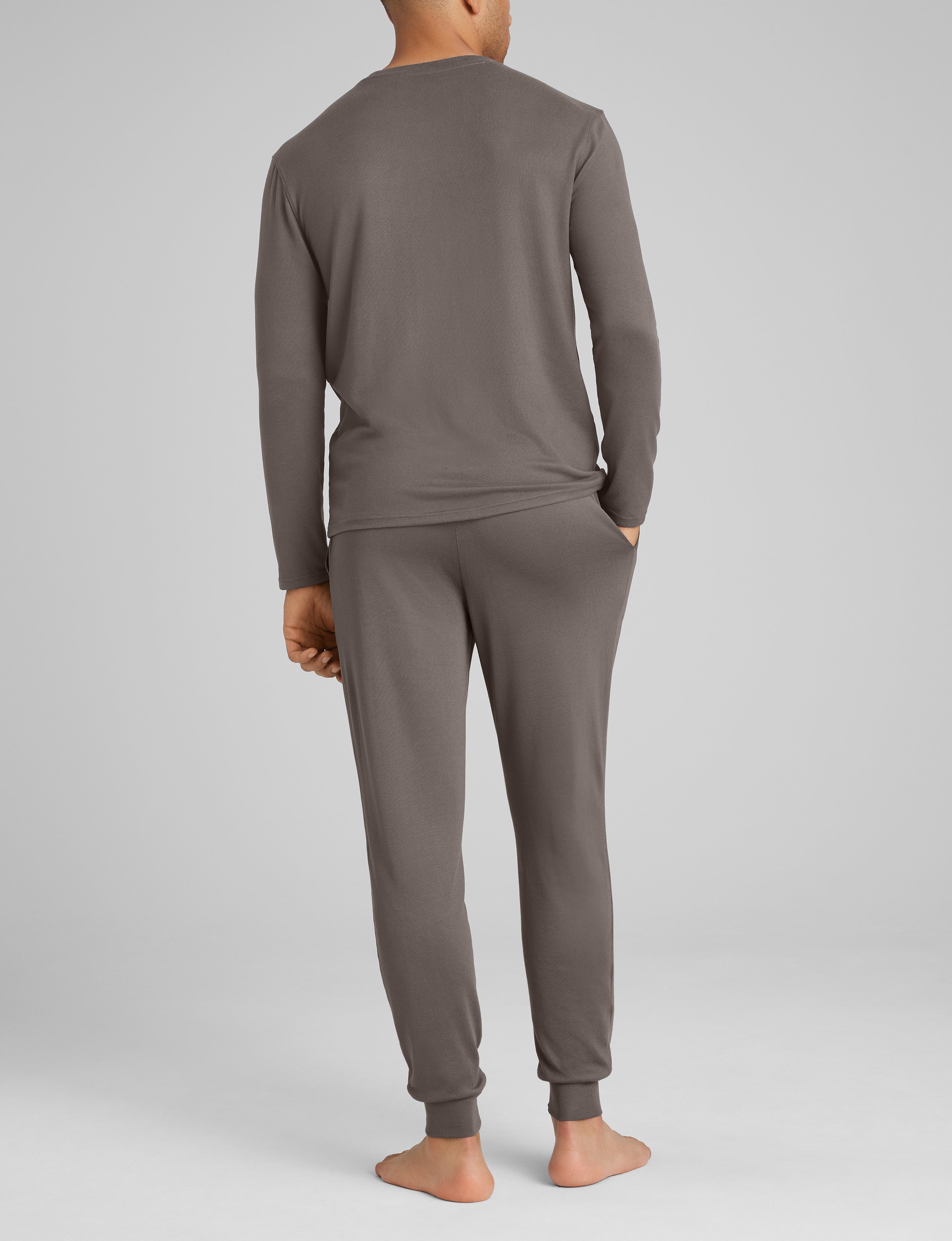 Cozy Long Sleeve Crew Neck & Jogger Set