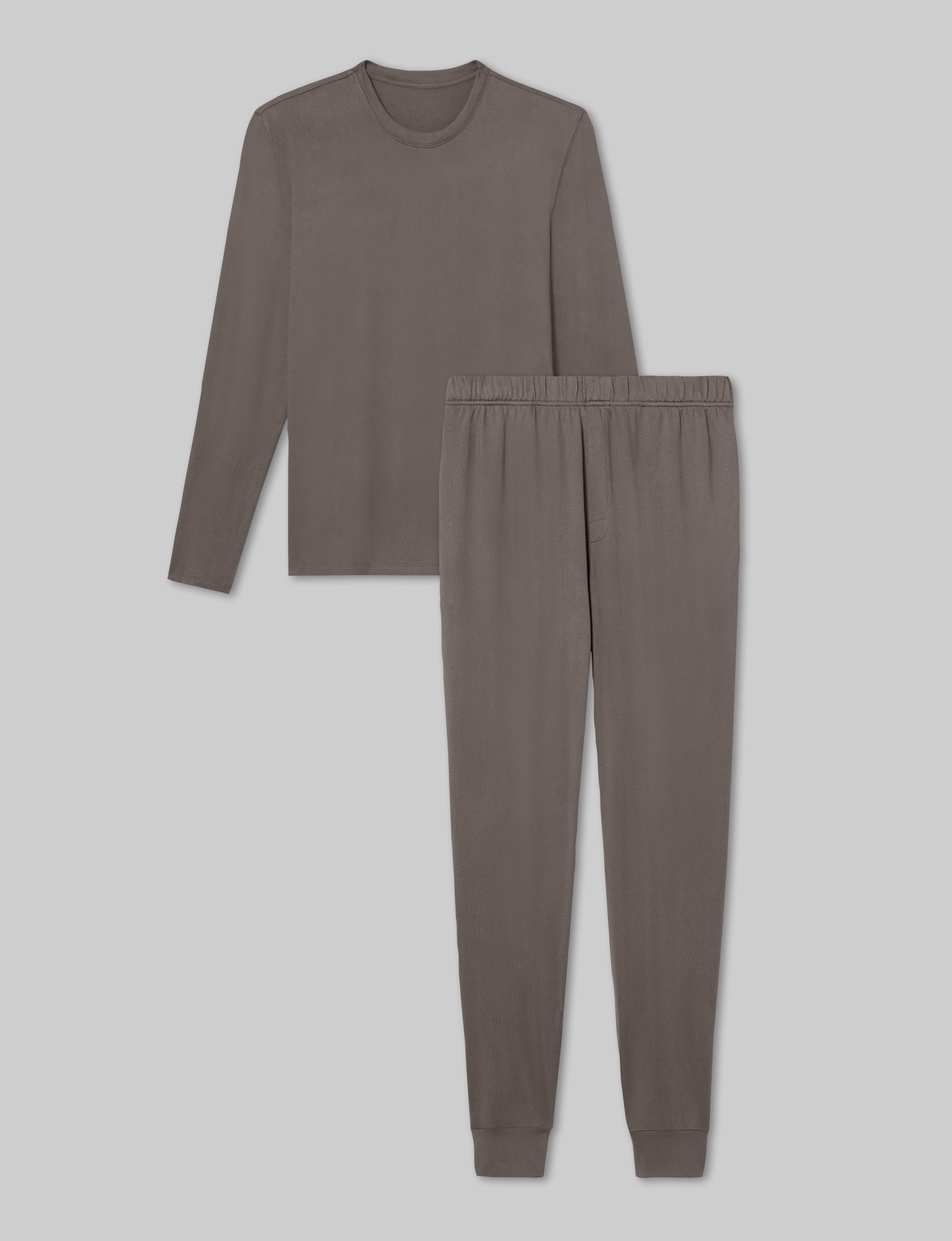 Cozy Long Sleeve Crew Neck & Jogger Set