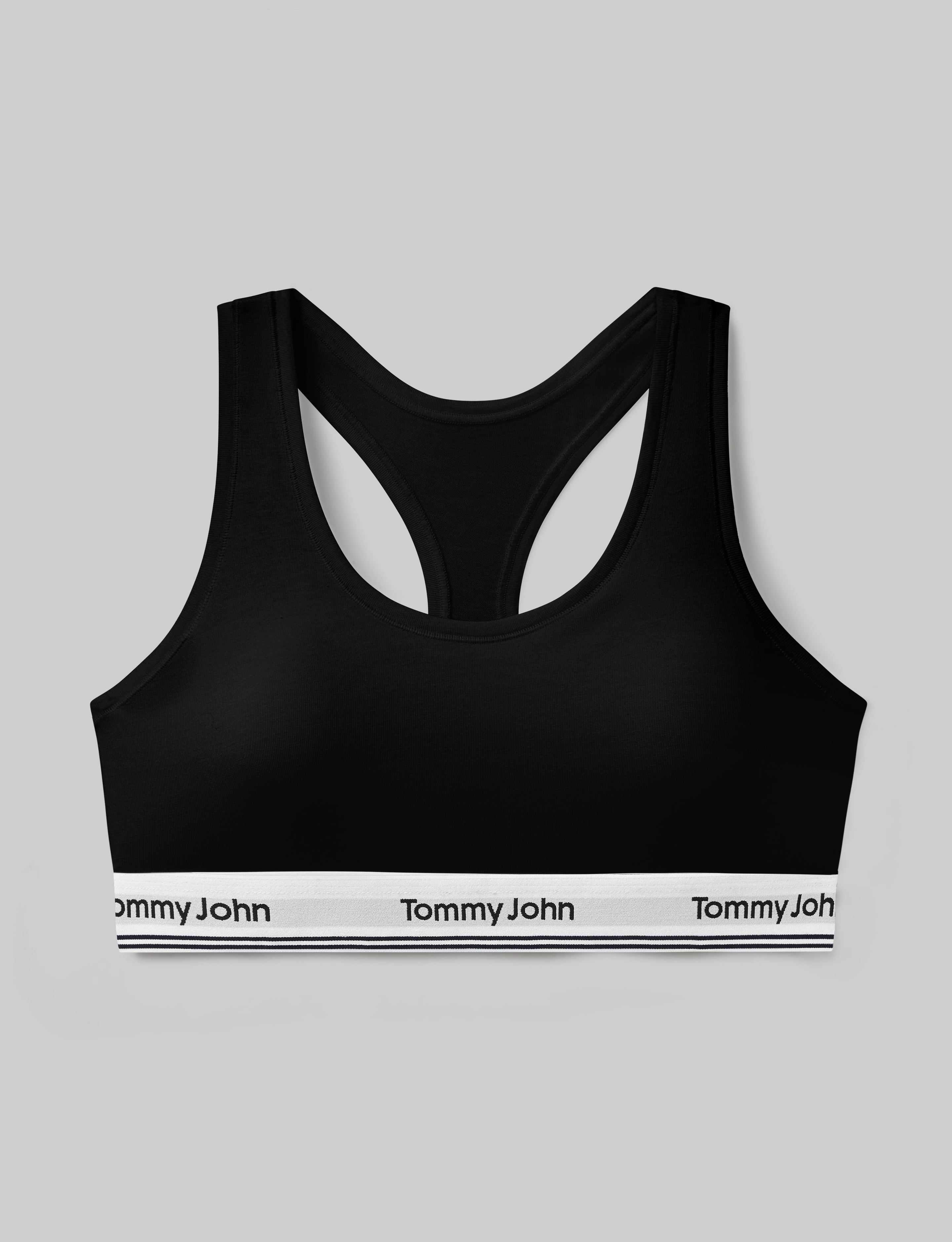 Signature Cotton Scoop Bralette