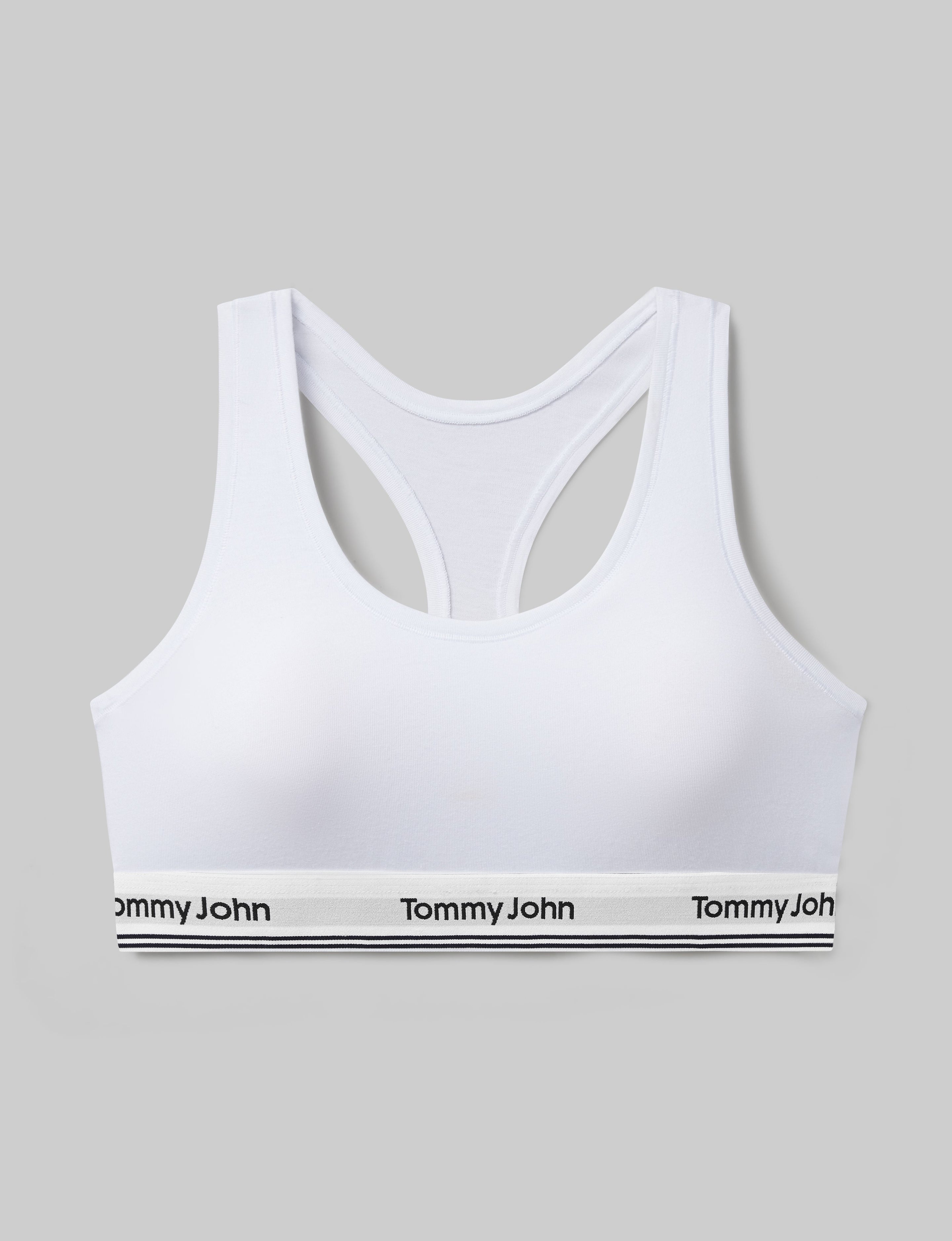 Signature Cotton Scoop Bralette