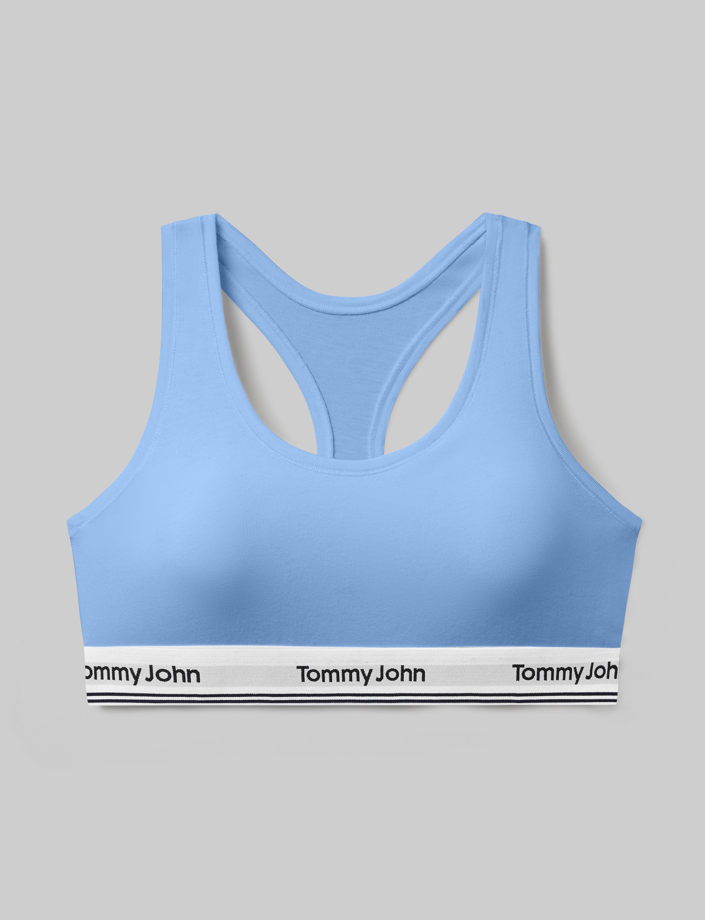 Signature Cotton Scoop Bralette