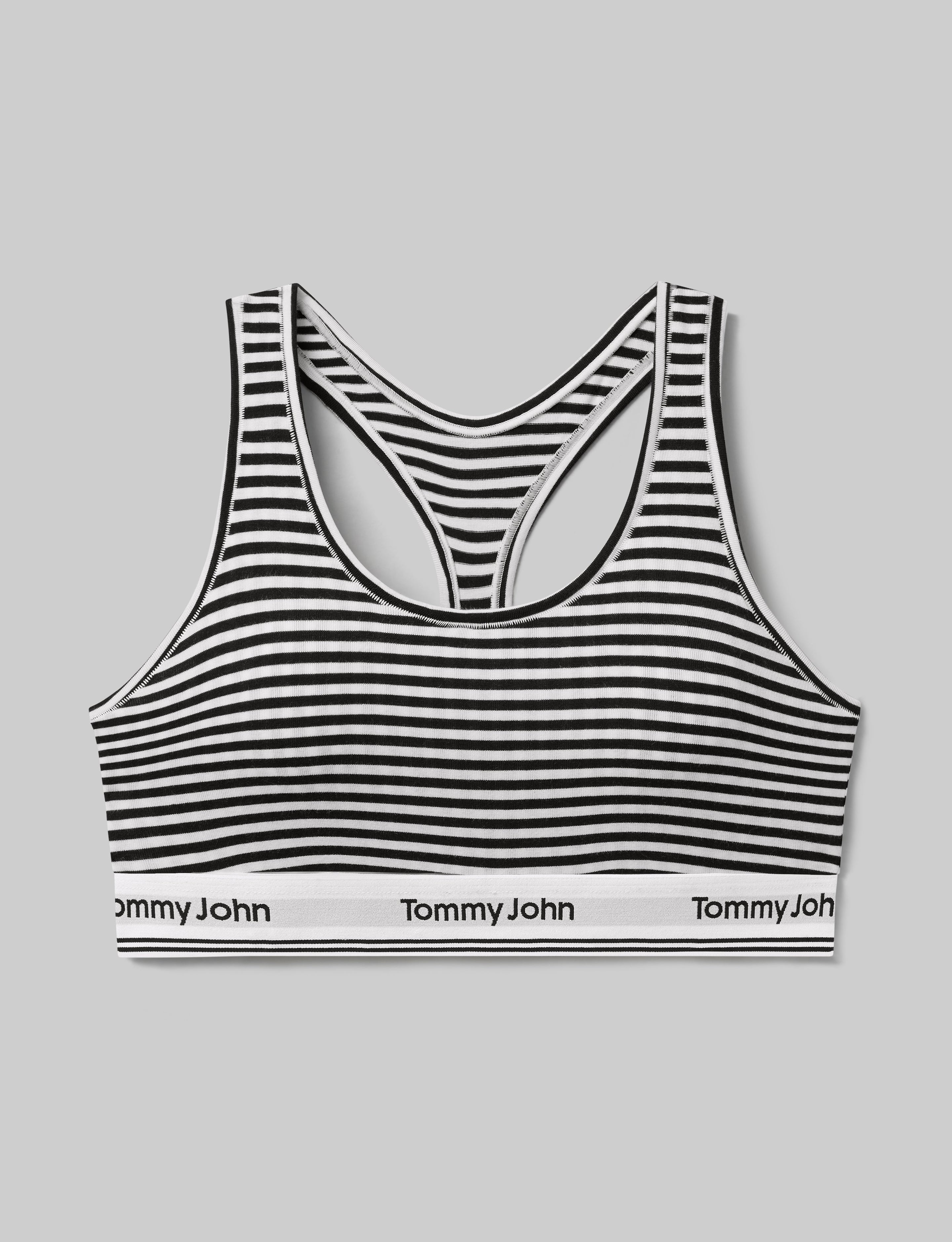 Signature Cotton Scoop Bralette