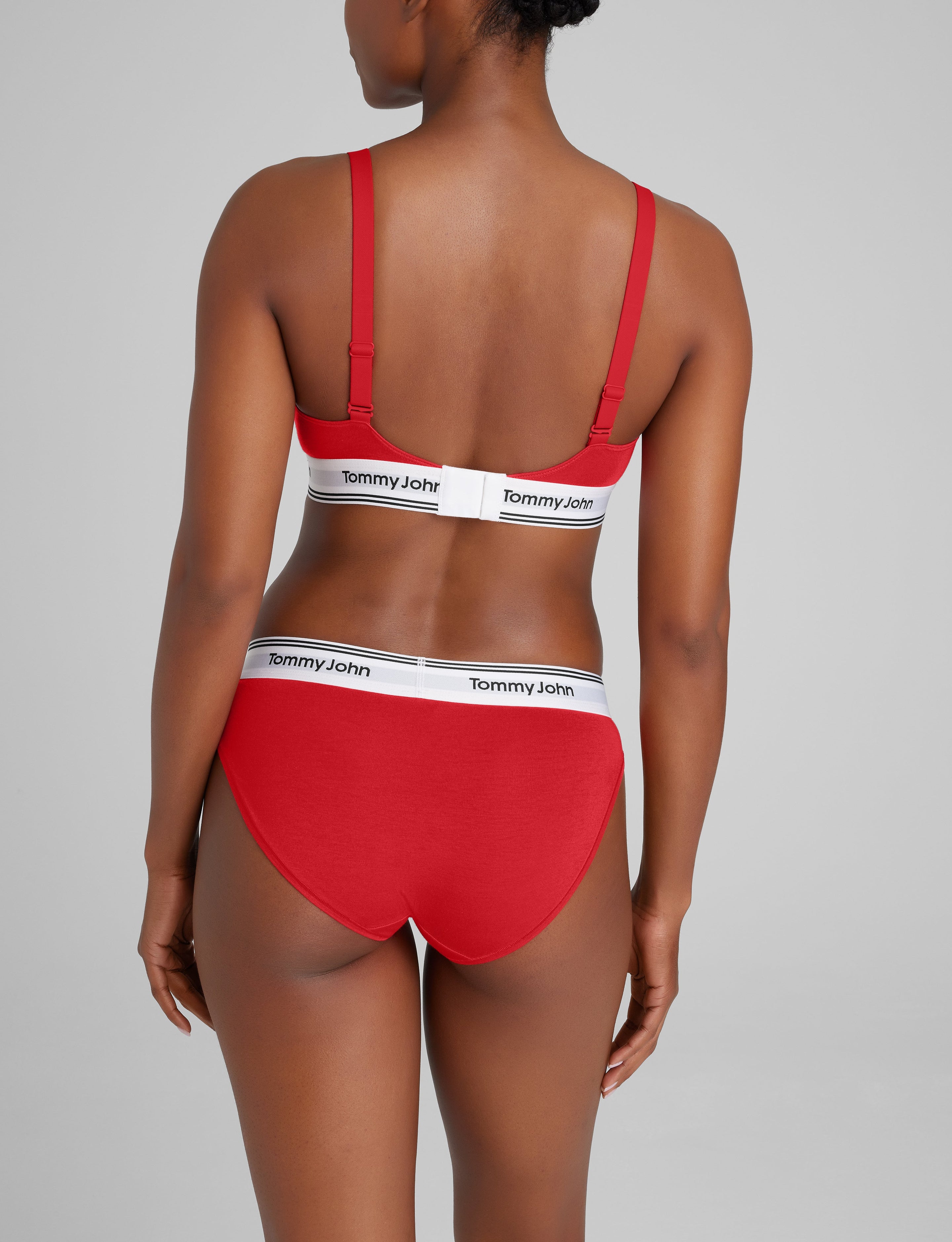 Signature Cotton Triangle Bralette